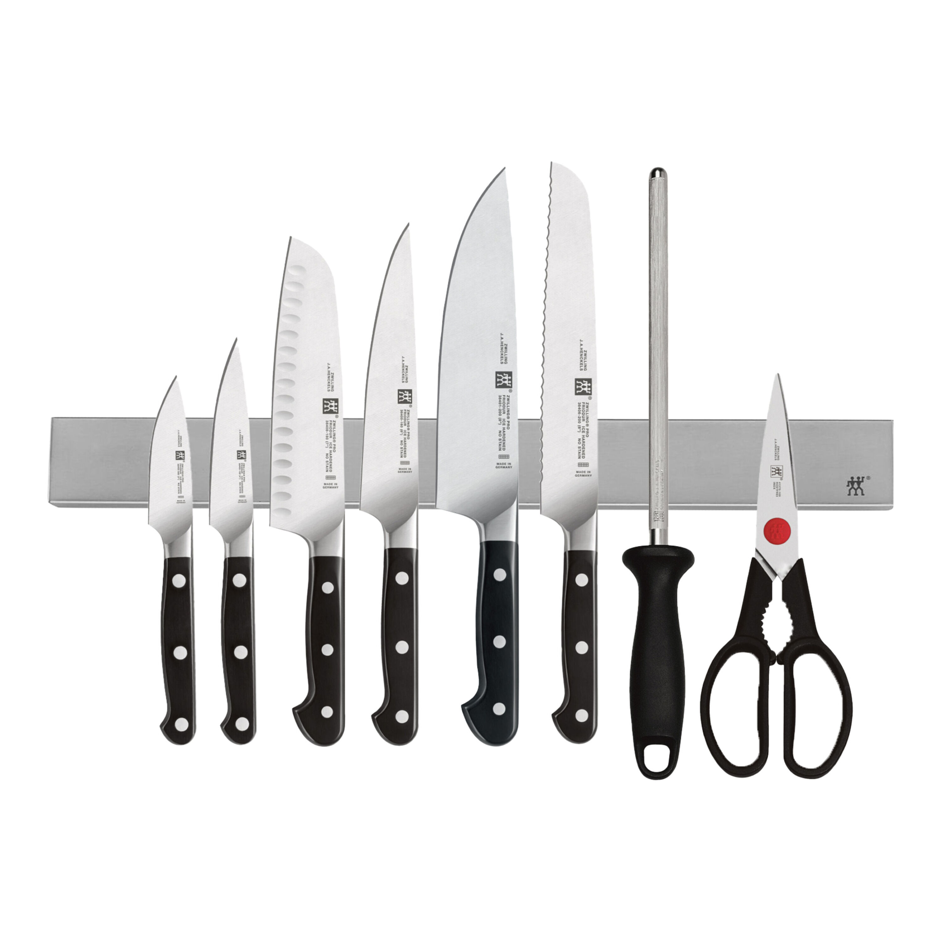 Buy ZWILLING 9PC, SET WITH STAINLESS KNIFE BAR knife