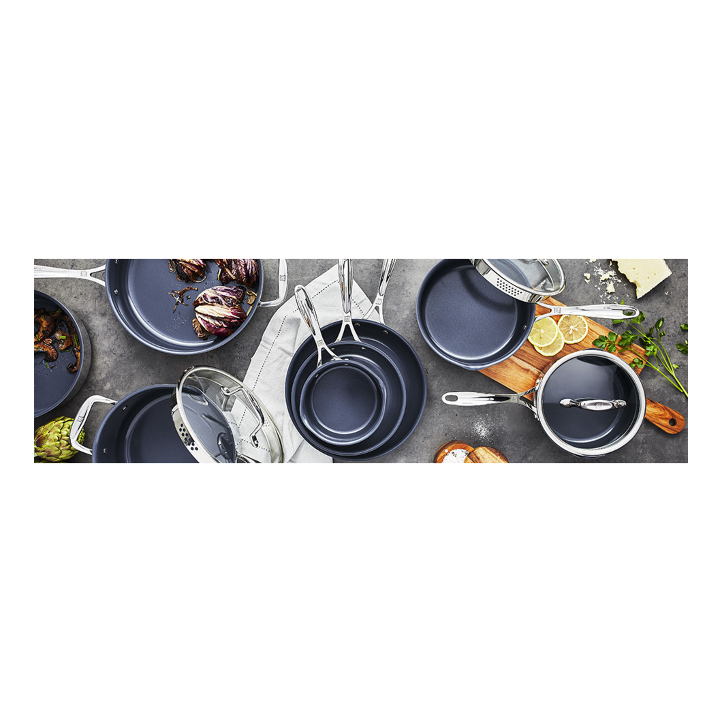Valencia Pro Ceramic Nonstick 11-Piece Cookware Set