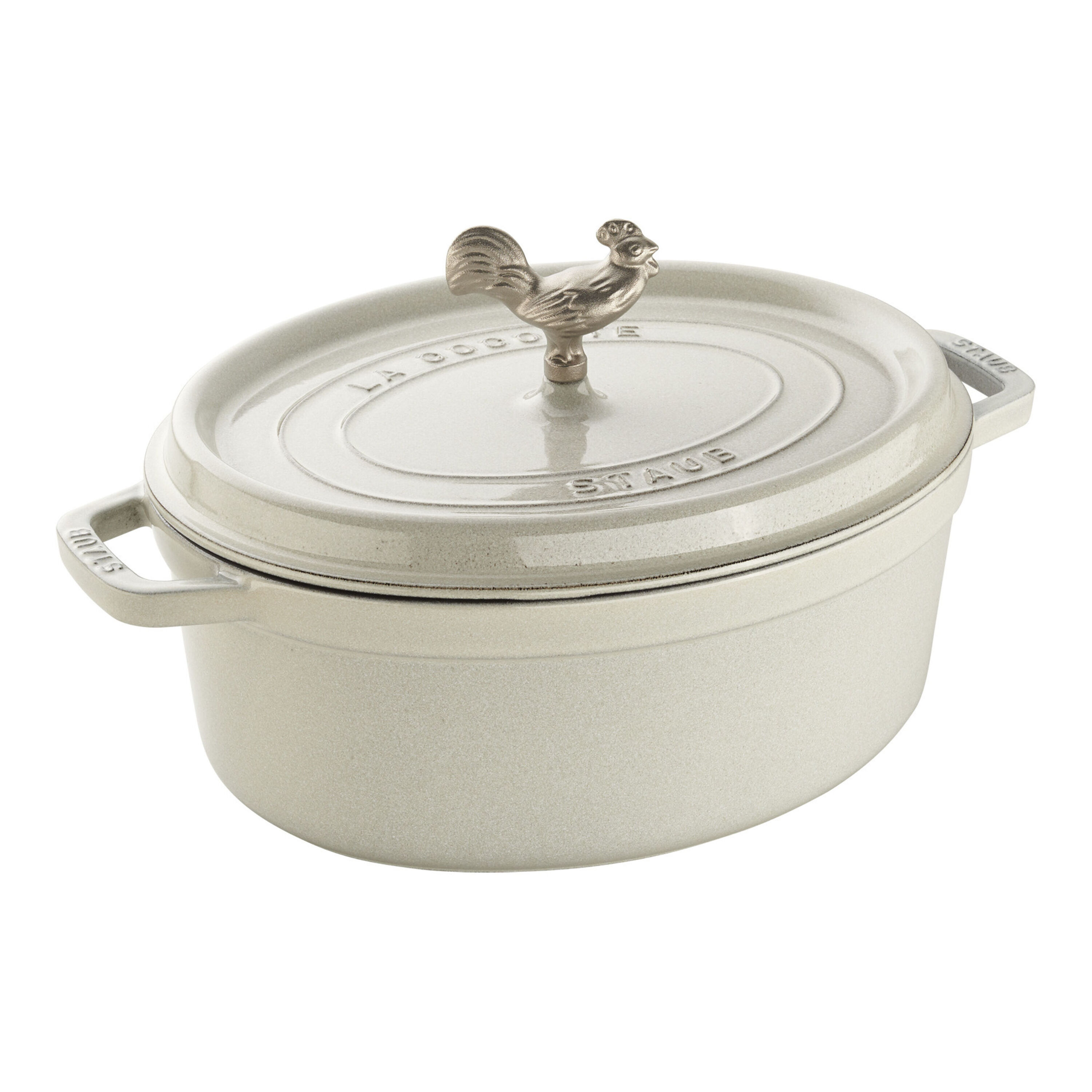 Buy Staub Cast Iron Coq au Vin Cocottes La coquette with rooster knob