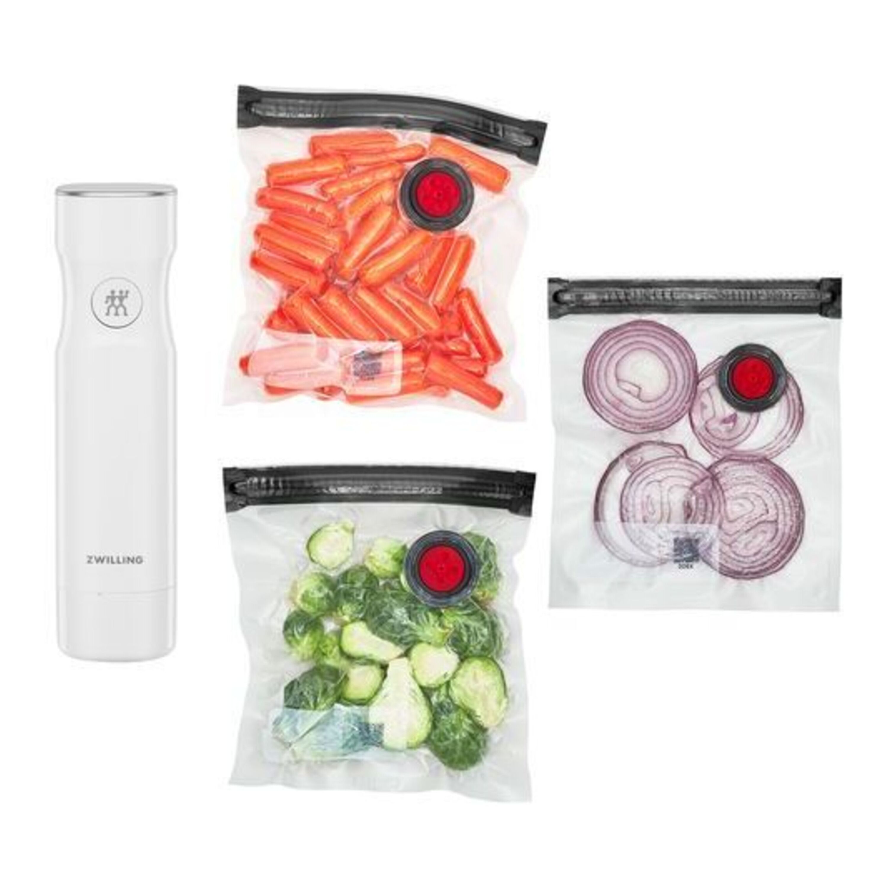 Vacuum Seal Bags Food Storage Bag Electric Vaccum Pump Set Freezer Bag