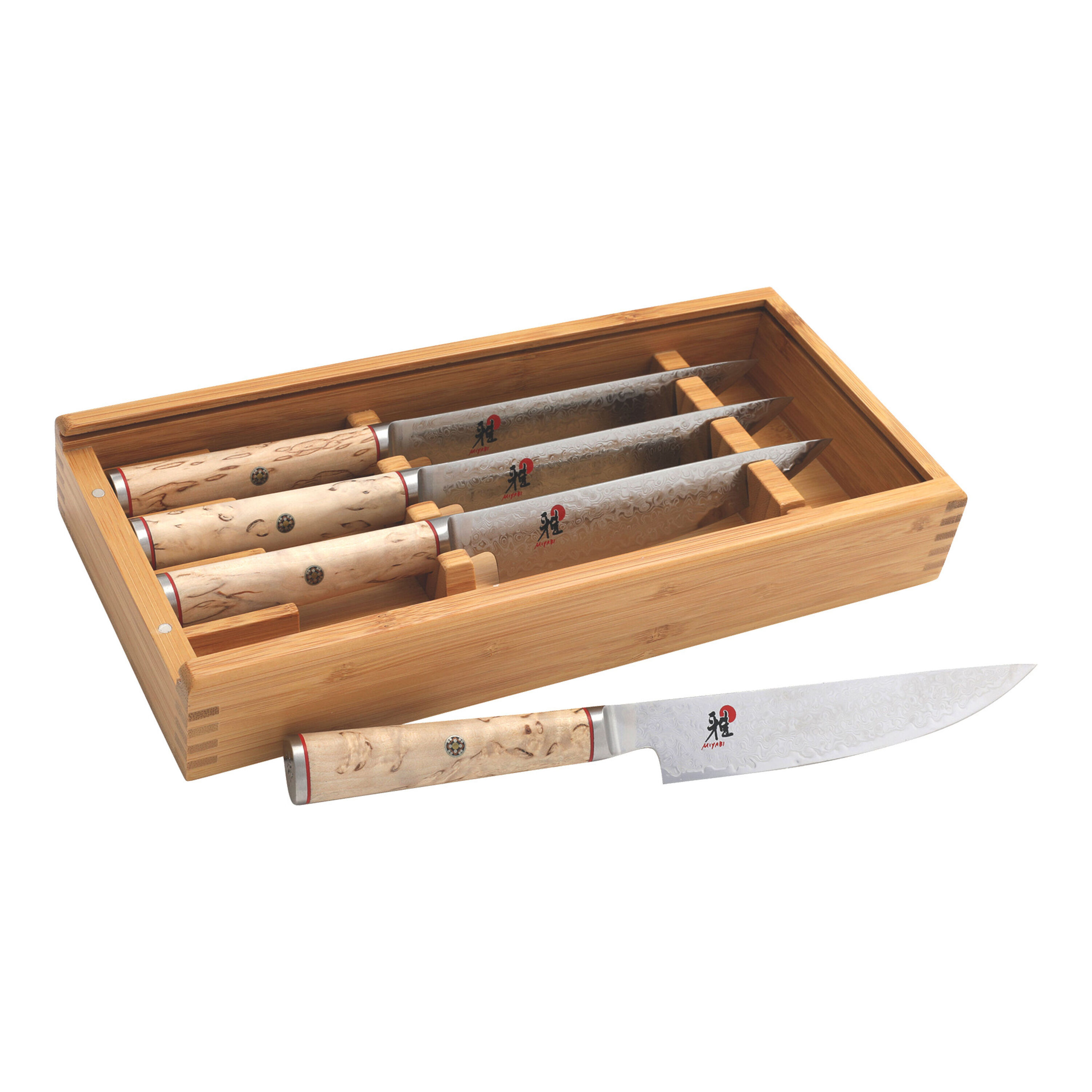 Buy MIYABI Birchwood SG2 Steak set | ZWILLING.COM