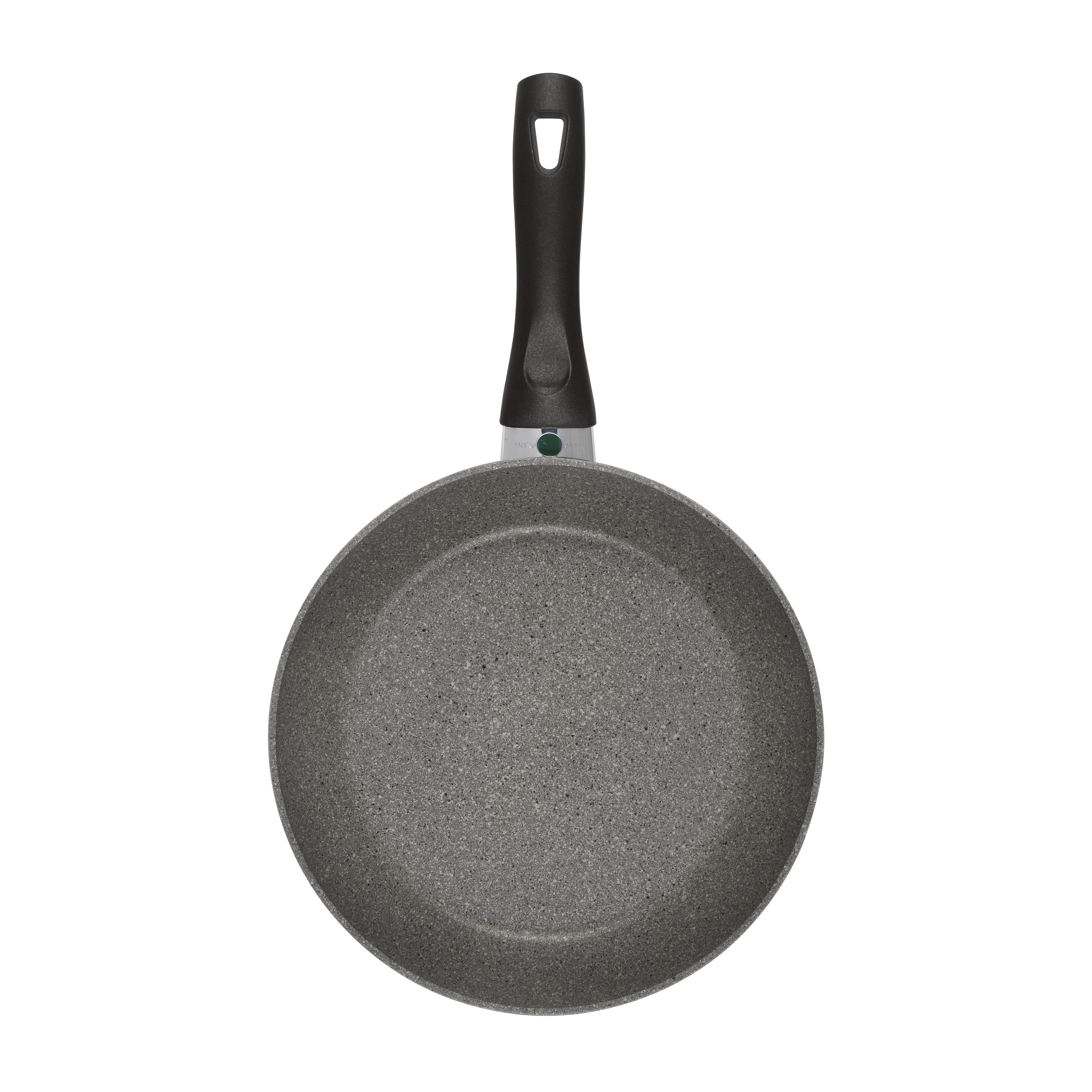 Ballarini Cortina Granitiu Wok 1/, Alluinio, Grigio, con rivestiento antiaderente, 28 c