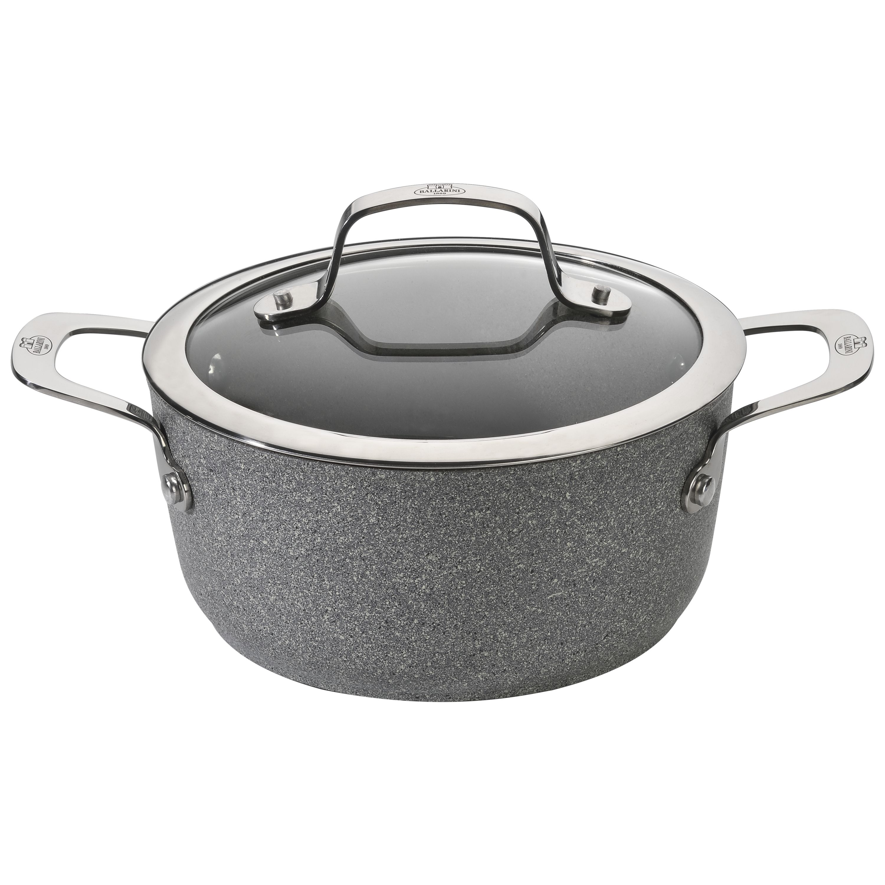 Non-Stick Coated 24cm Stockpot Casserole Cooking Fry Pot Pan induction Cookware 