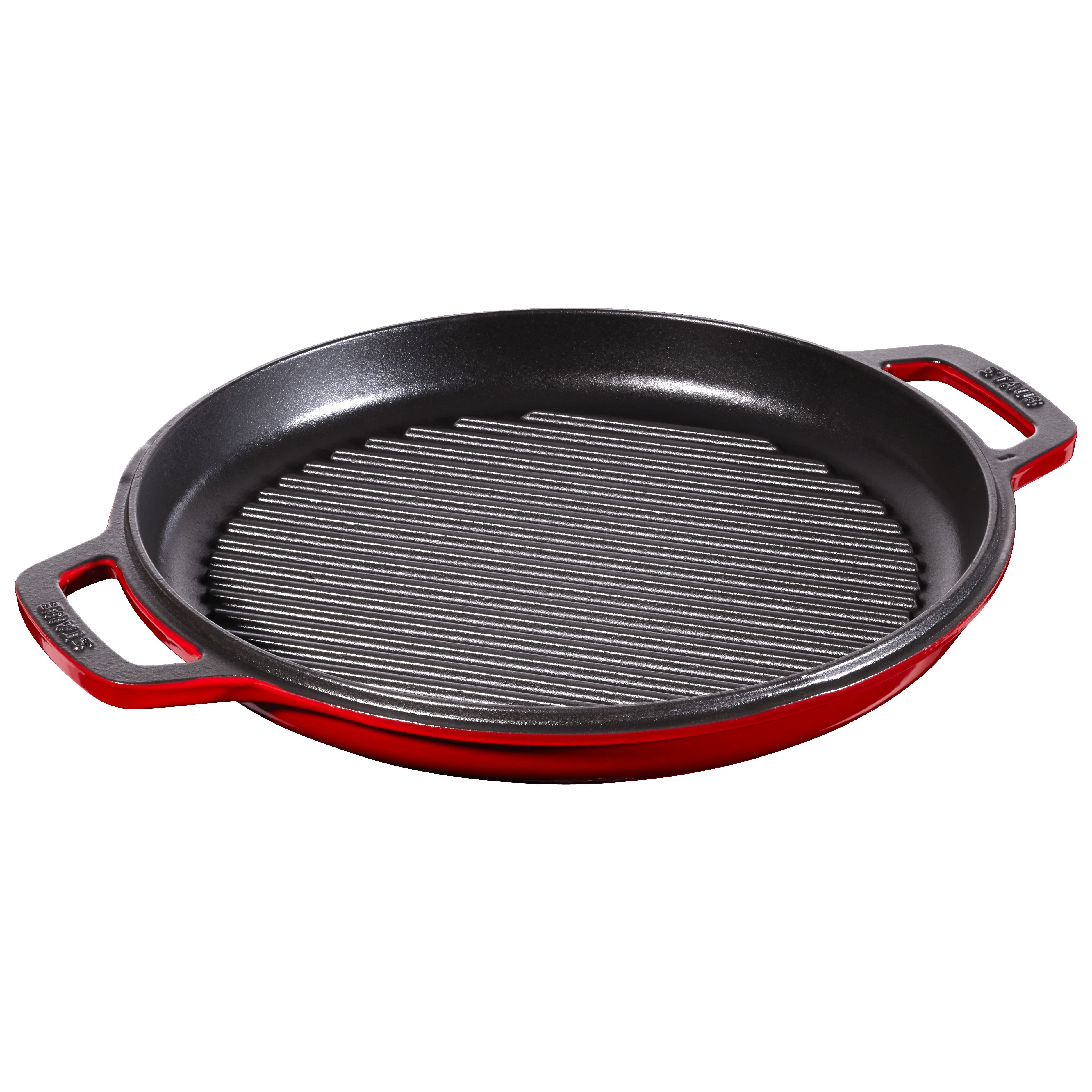 ILVE Small Ribbed Cast Iron Steak Grill Pan (A00604)