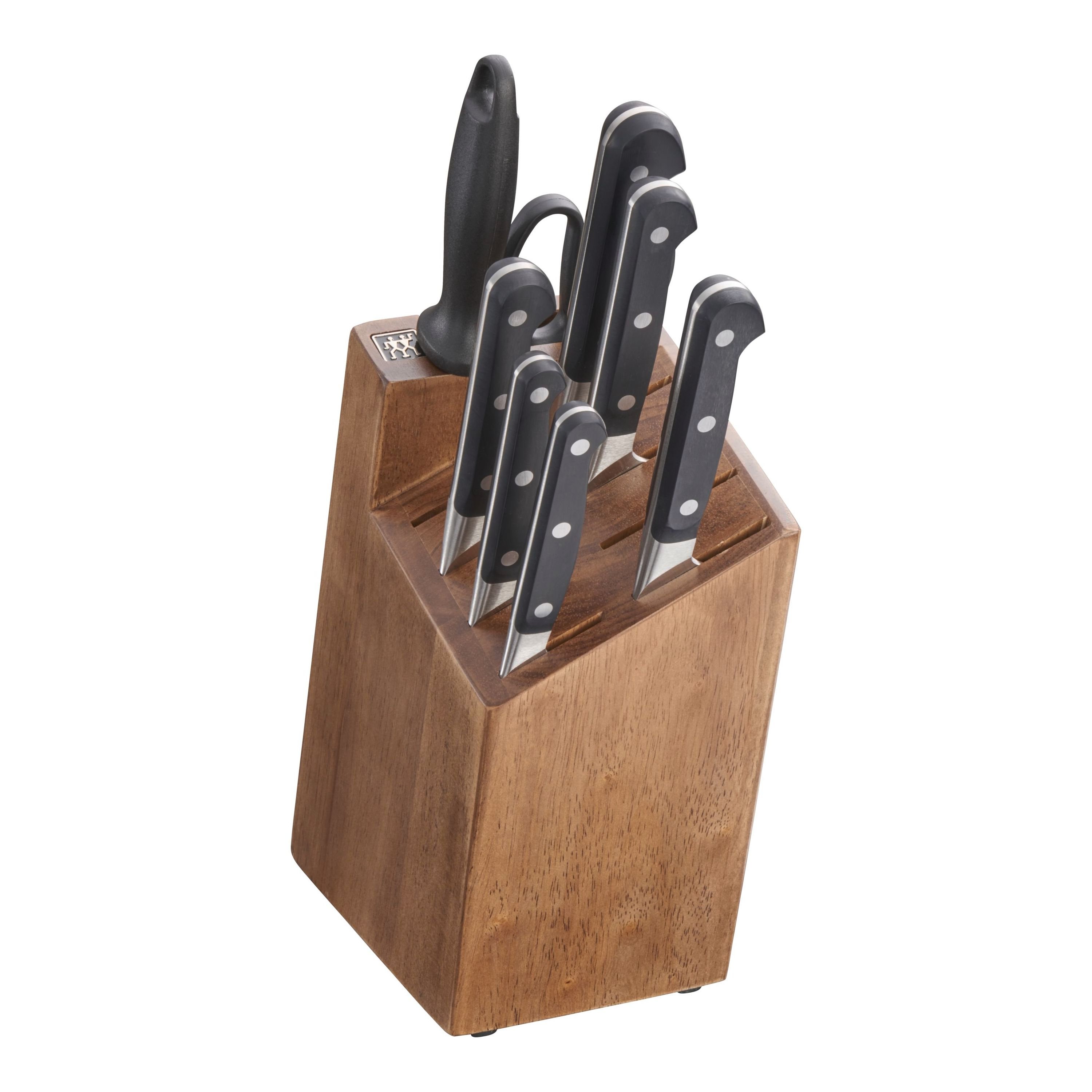 Emeril 5-piece Steel Knife Set w/ Wood Storage Box (OPEN BOX