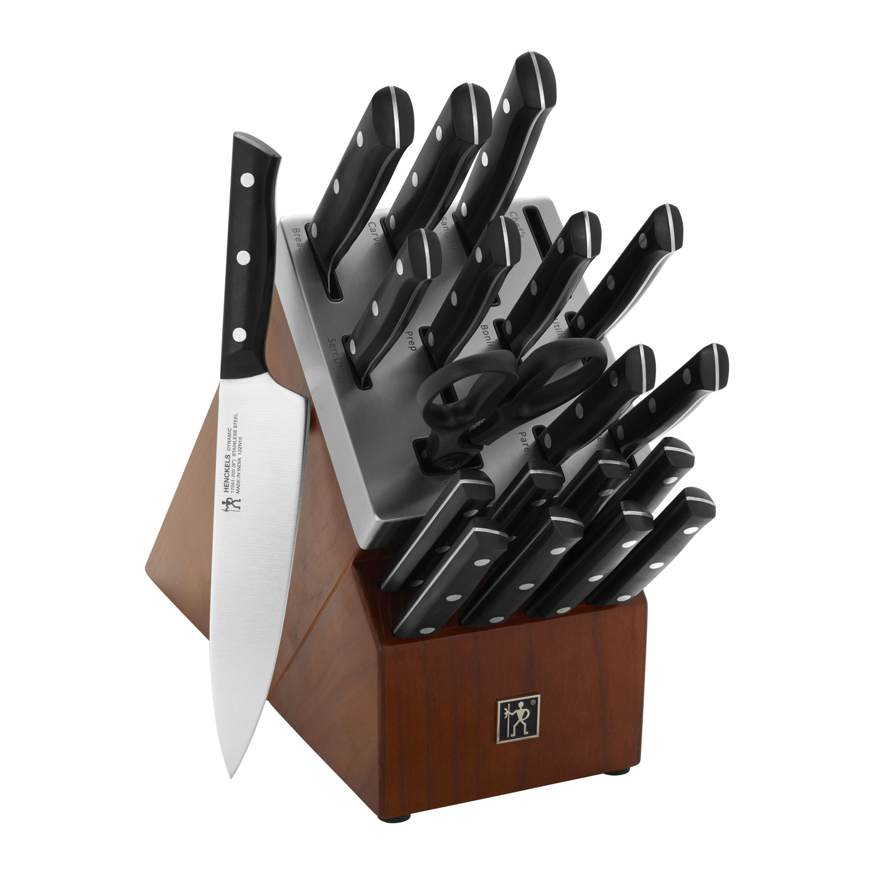 Henckels Dynamic 7-Pc Self-Sharpening Knife Block Set