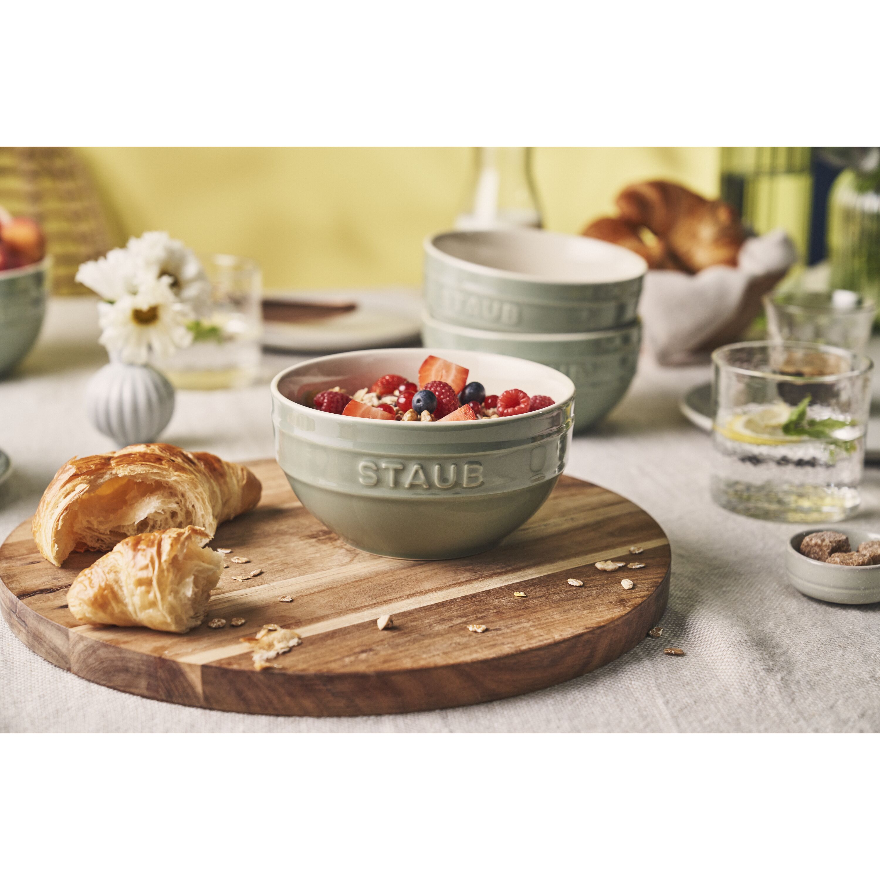 Set Di 2 Cucchiai Da Cucina In Ceramica Bianca | Posate Da Cucina Eleganti E Resistenti