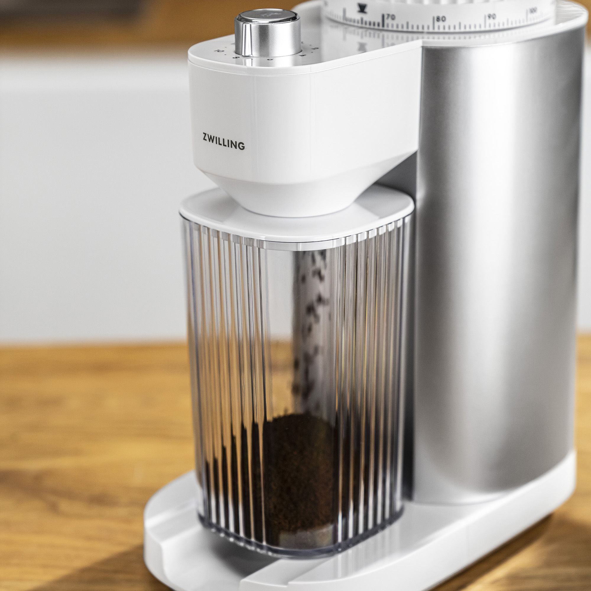 ZWILLING Enfinigy Coffee Grinder, silver