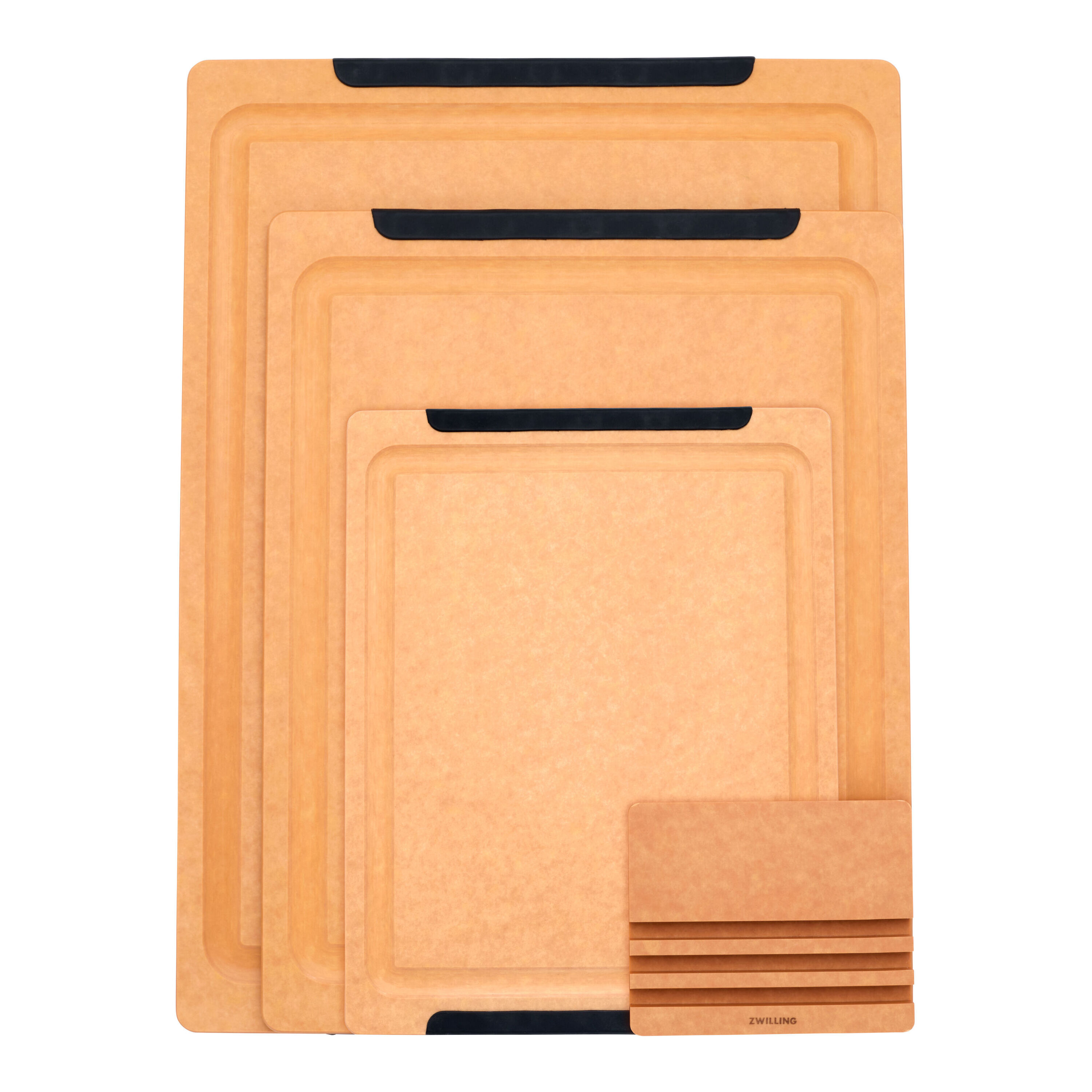 ZWILLING 4-pc Plant Fiber Cutting Board Fiber Wood