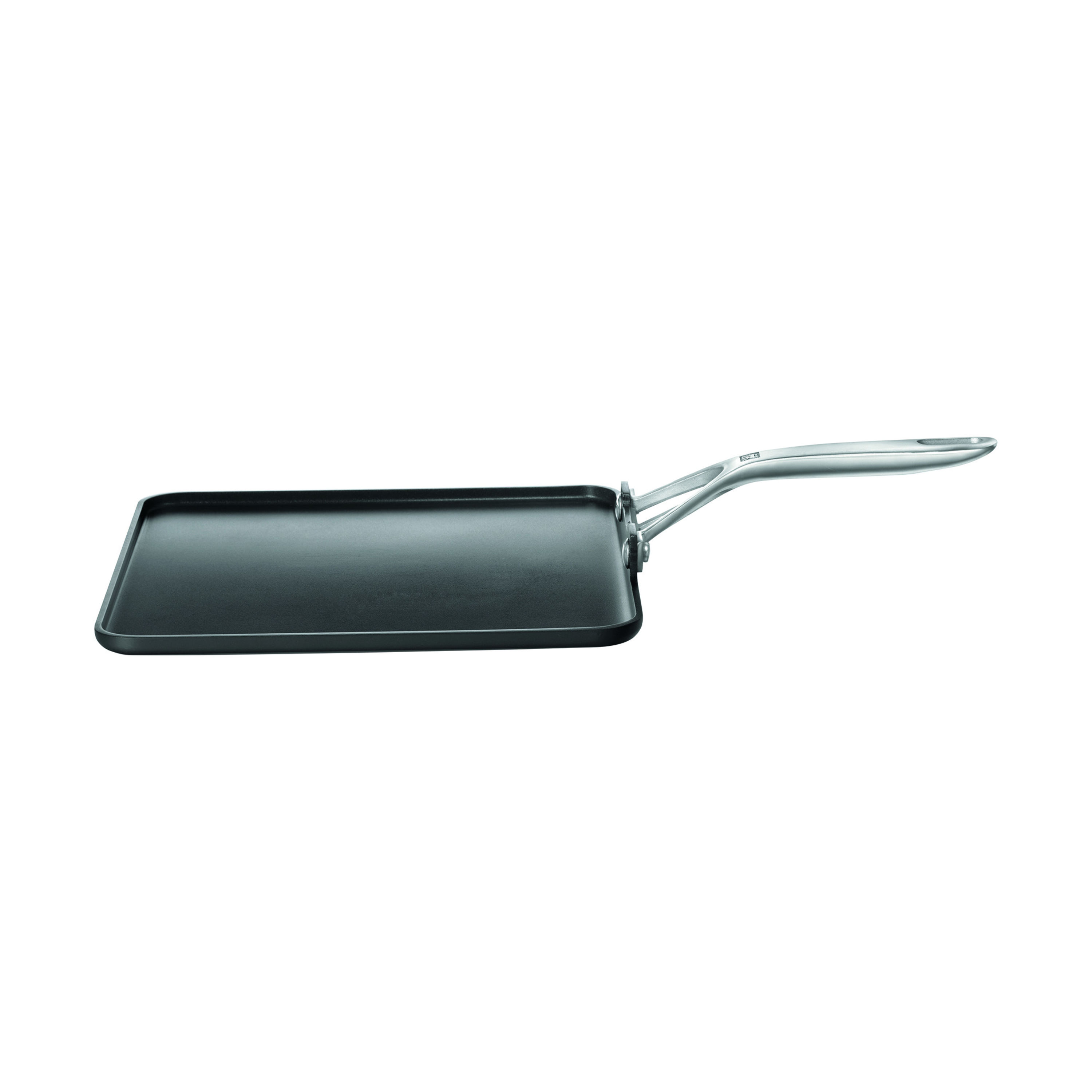 Cooks Standard Hard Anodized Nonstick Square Griddle Pan, 11 x 11