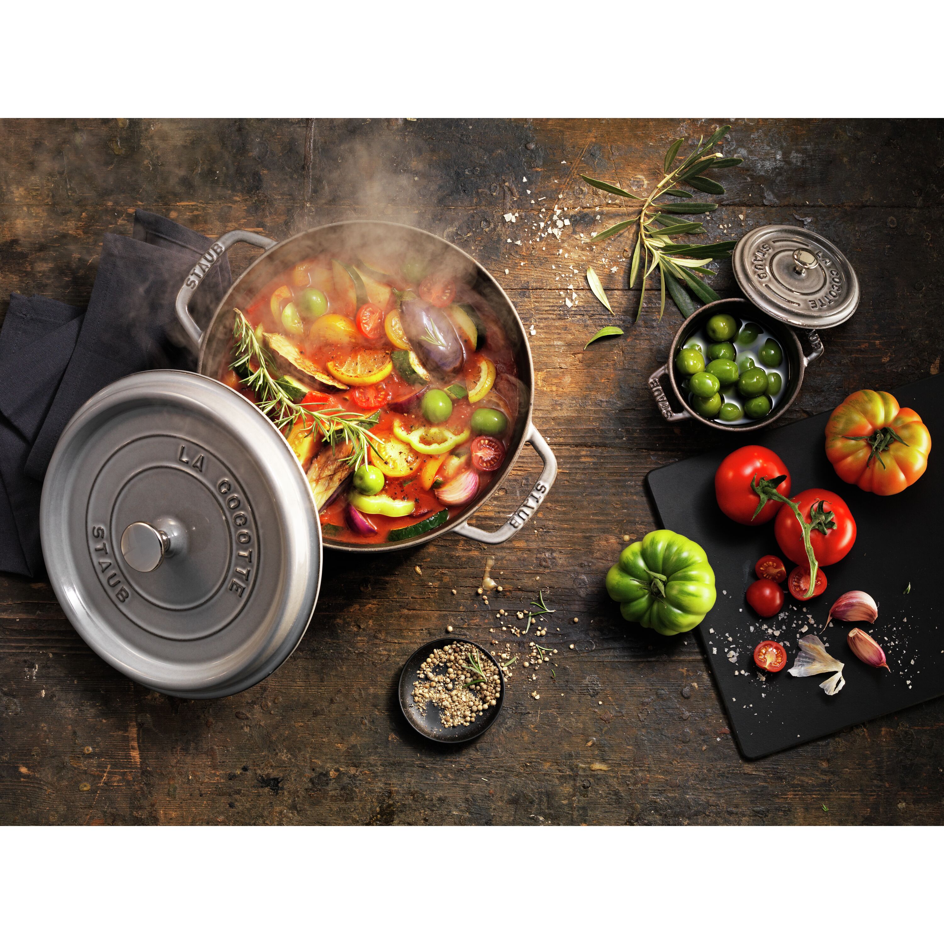 Staub Mini Cast Iron Braiser, 8-inch, Matte Black or Grey on Food52