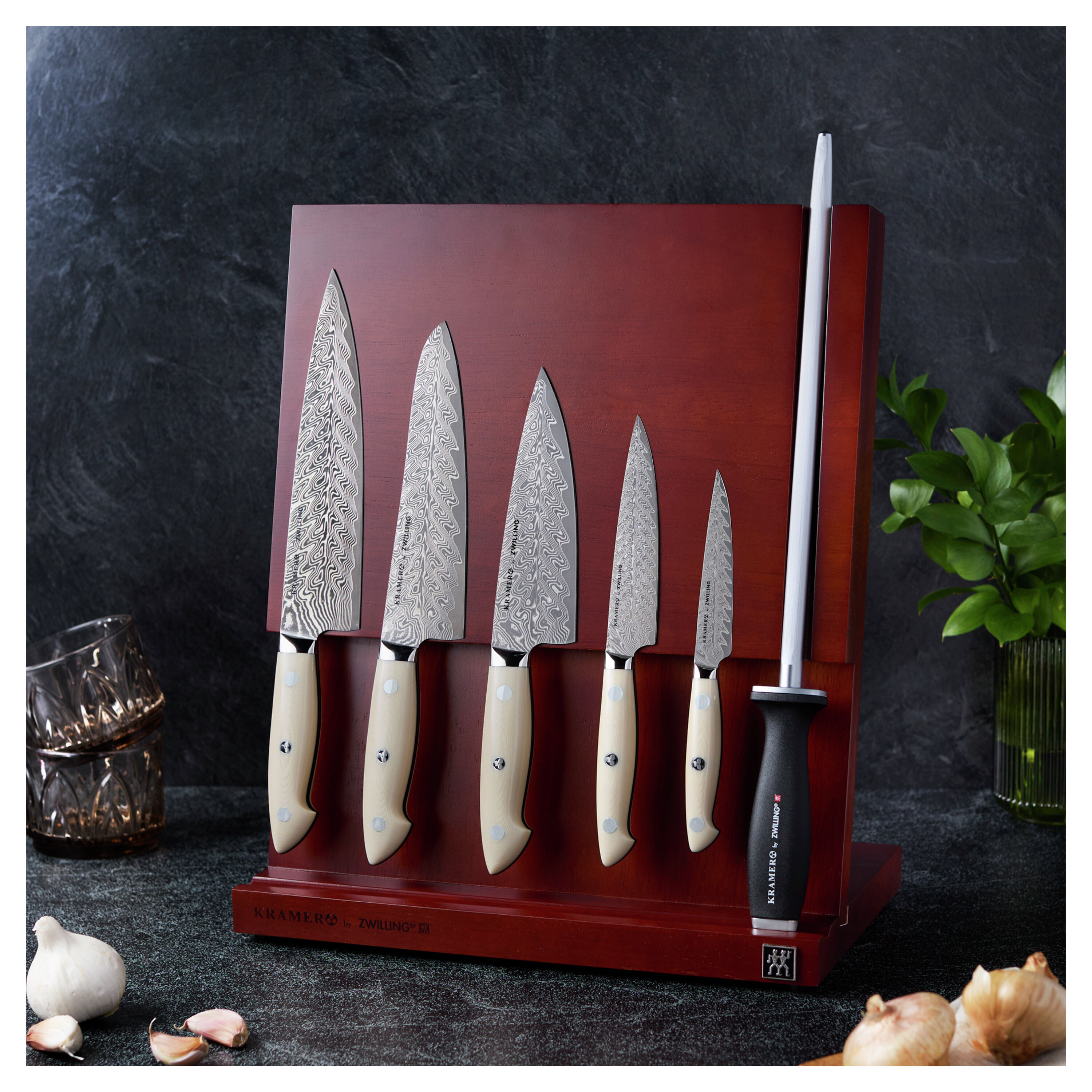 KRAMER ZWILLING ぺティナイフ Buy ZWILLING KRAMER Cumulus Knife block set | ZWILLING.COM