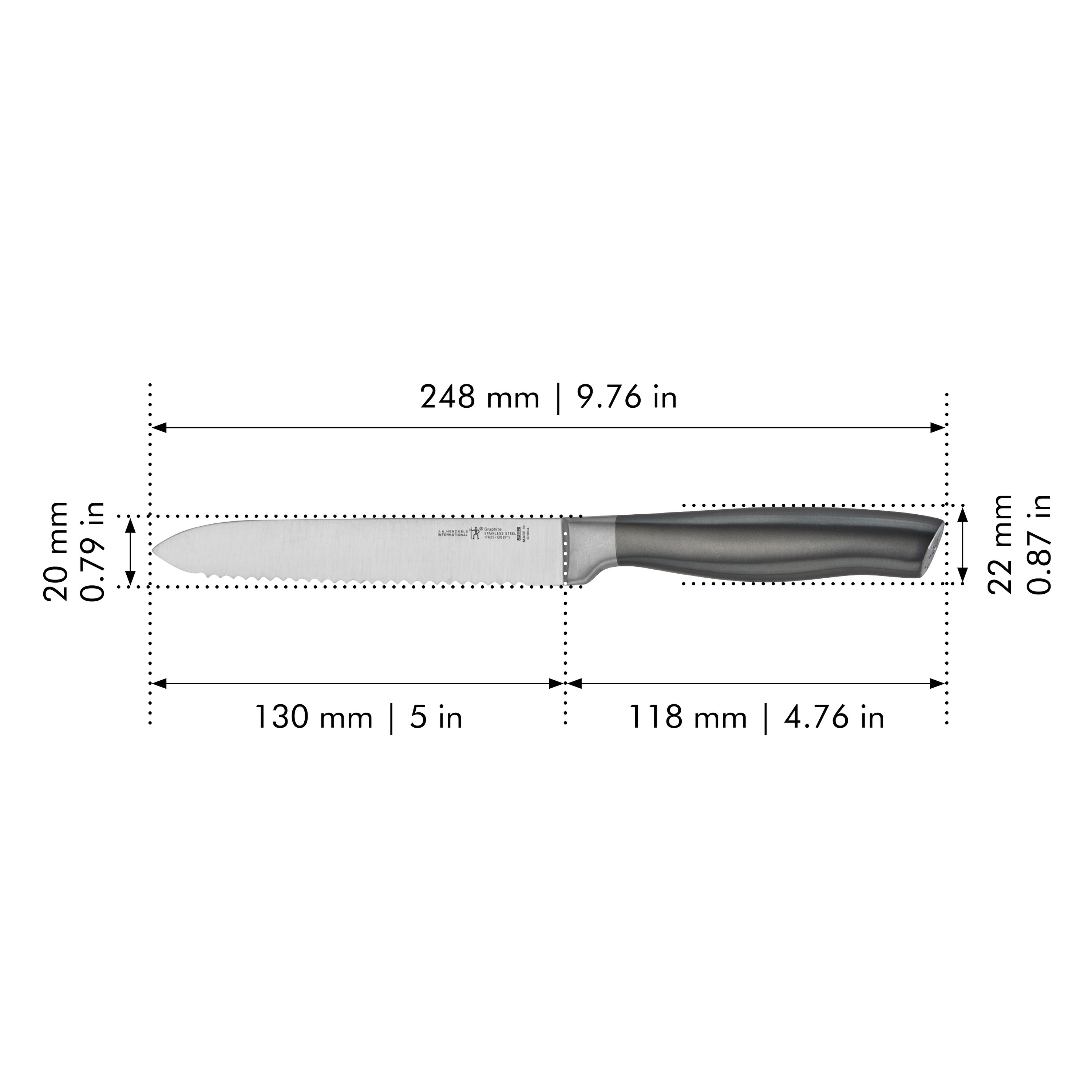 J.A. Henckels International Graphite 4 Paring Knife