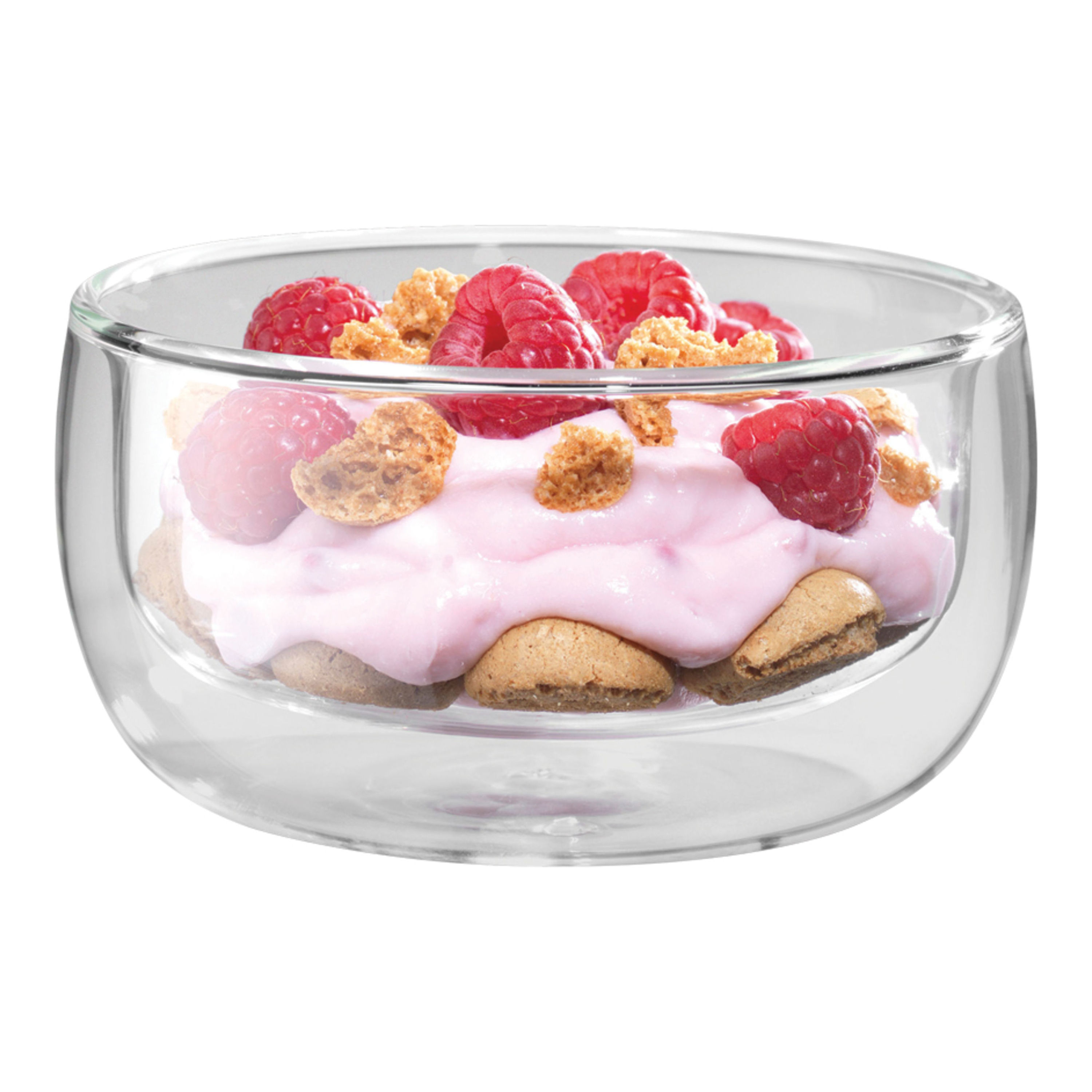 Ice cream coupe/dessert bowl in double-wall glass, 280ml, 2-pack, Sorrento- Zwilling - Shop online