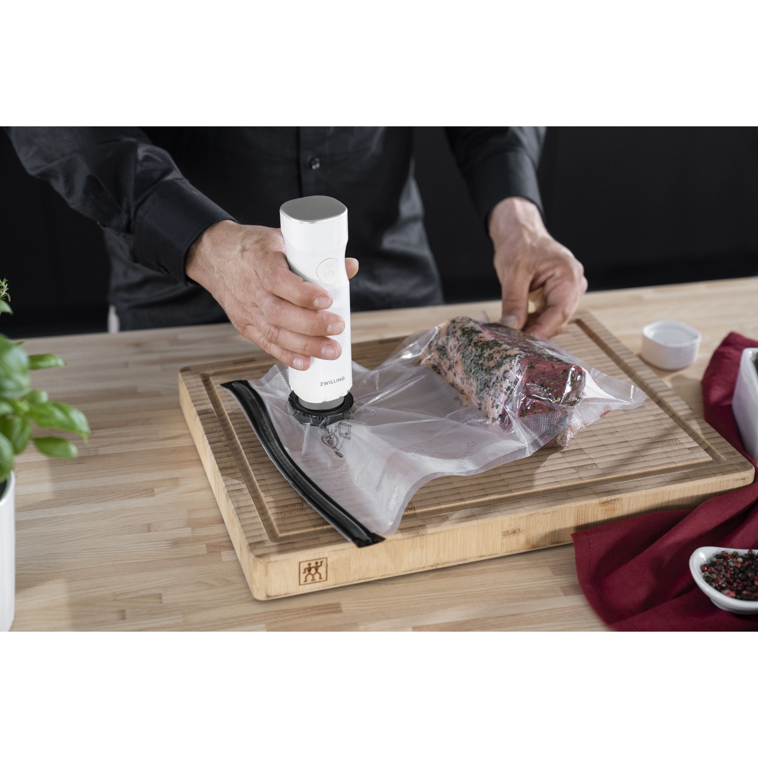 ZWILLING Fresh & Save 30-Piece Small Vacuum Sealer Bags, Sous Vide