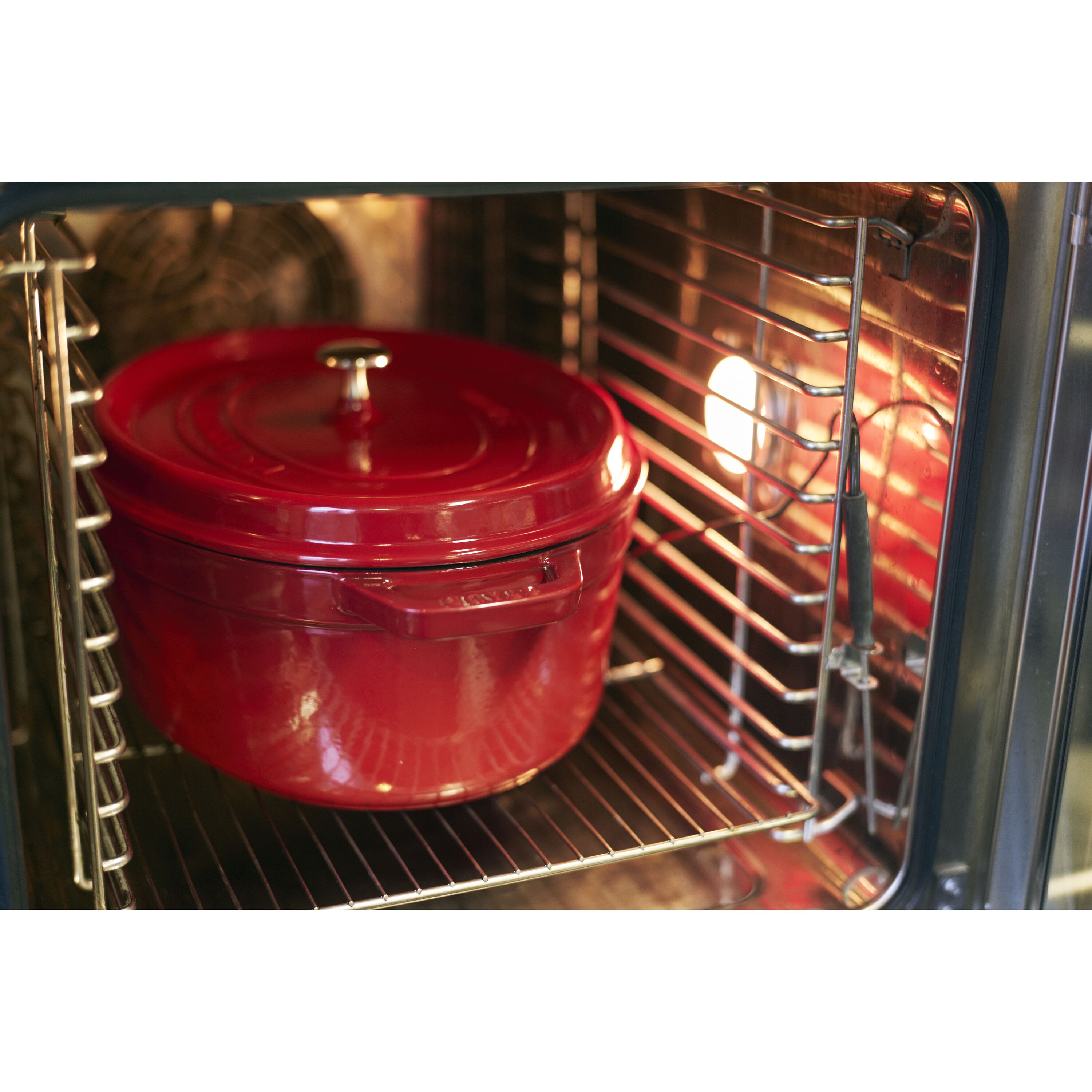 STAUB ストウブ ピコ・ココット オーバル 33cm チェリー ストウブ 鋳物ホーロー鍋 ピコ・ココット 33 cm, オーバル, チェリー