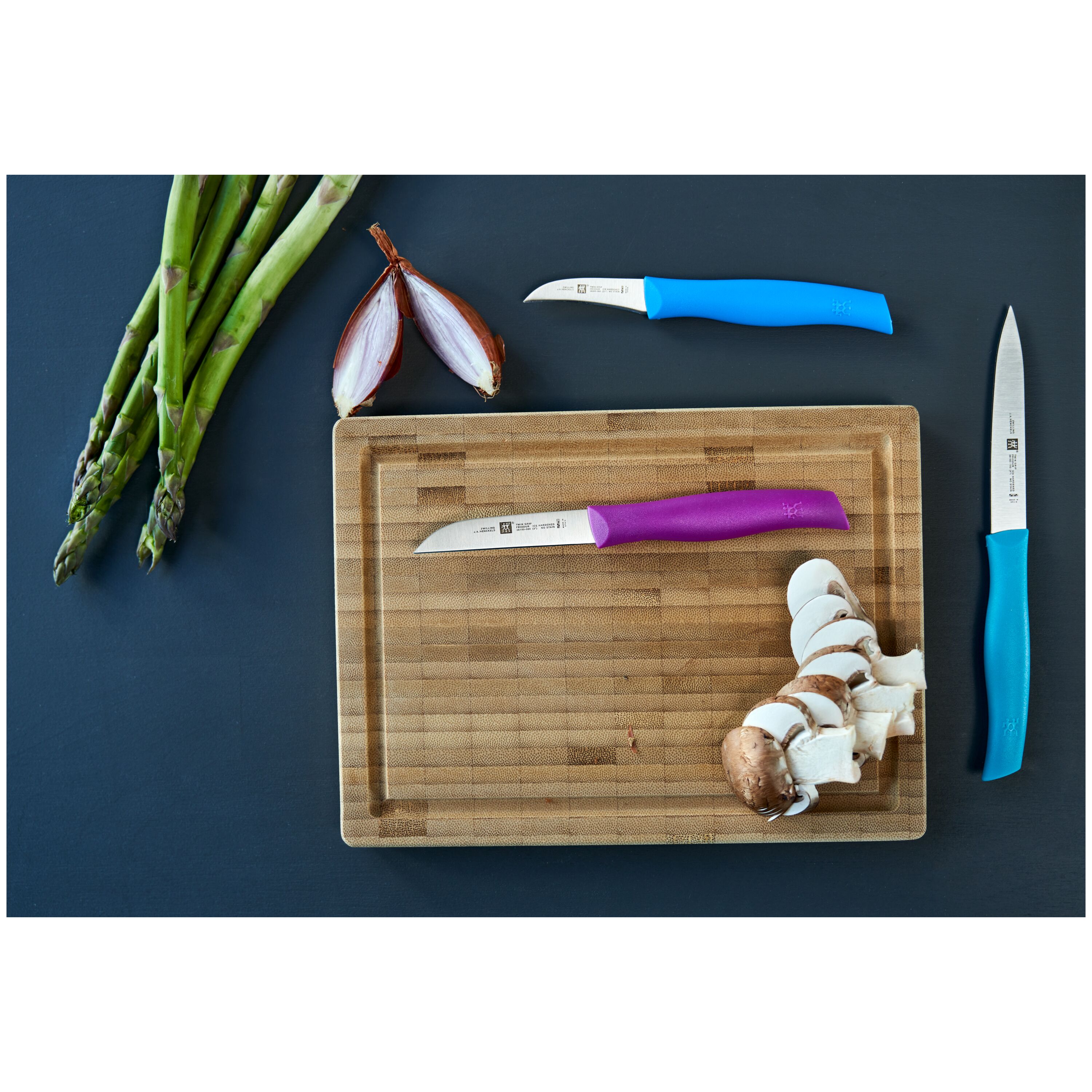 ZWILLING TWIN Grip Messerset 3-tlg, gemischte Farben | ZWILLING.COM
