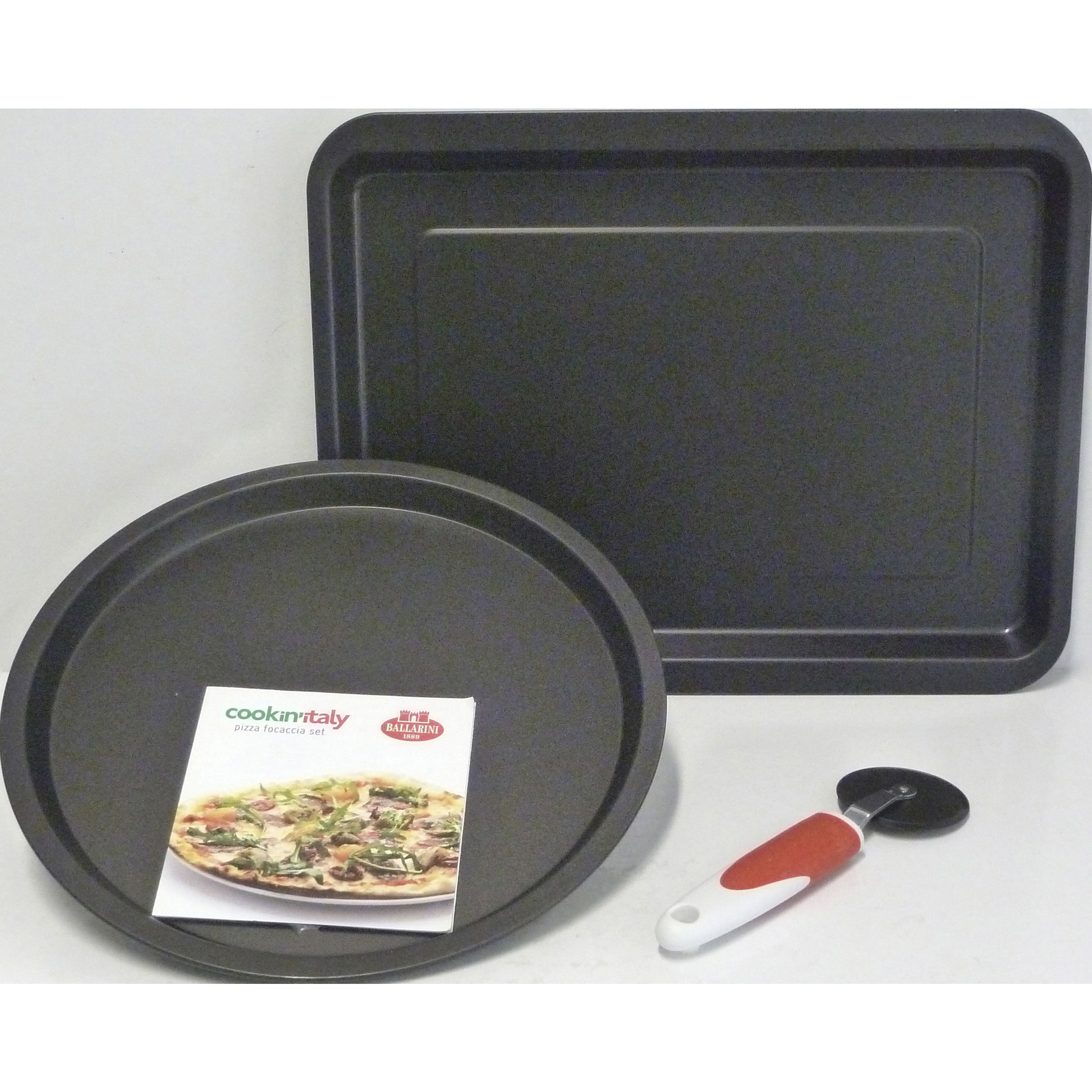 BALLARINI Cookin´italy Ovenware set, 3 Piece round black Official