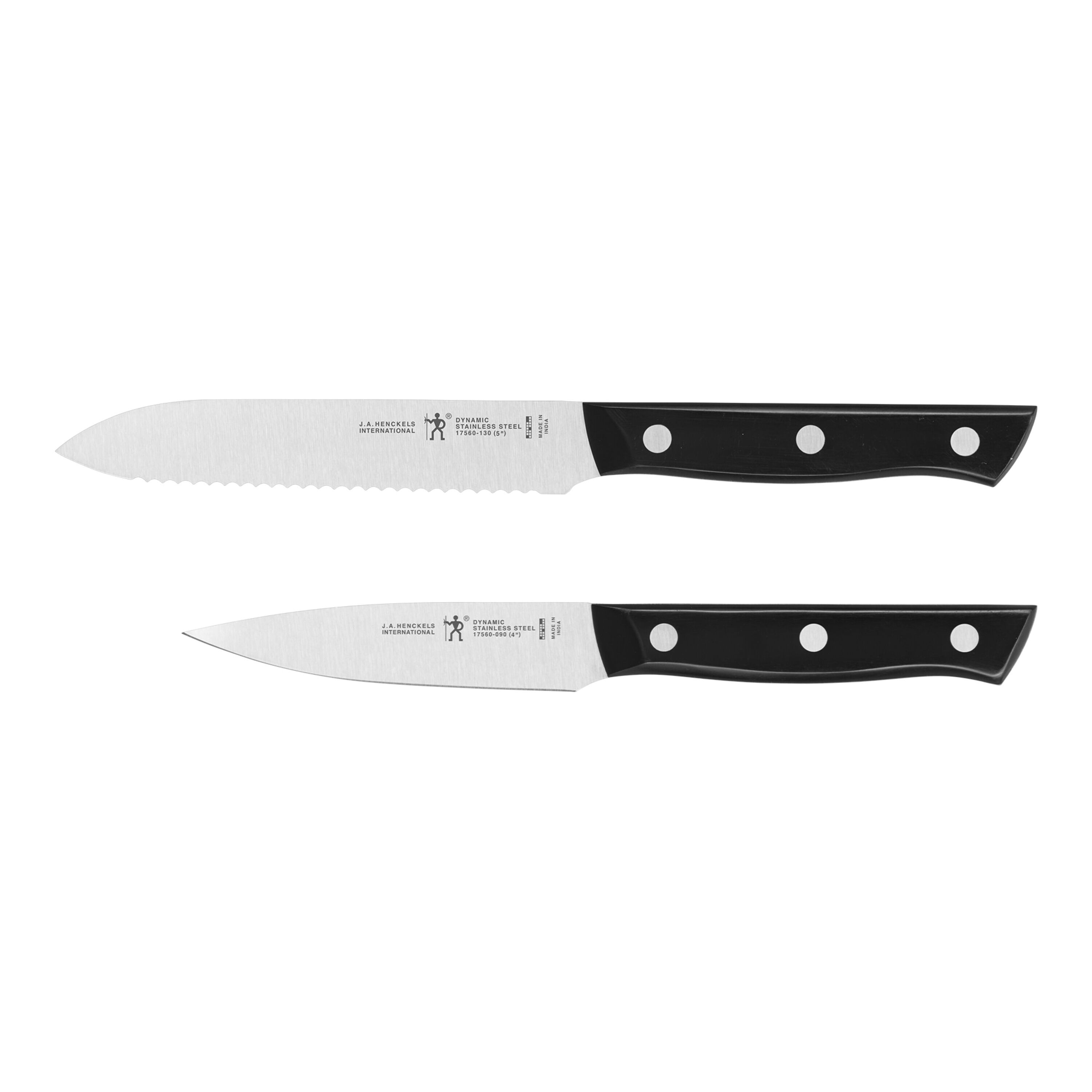 ZWILLING J.A. HENCKELS Dynamic Fine Edge 15-Piece Knife Block Set - Black  for sale online