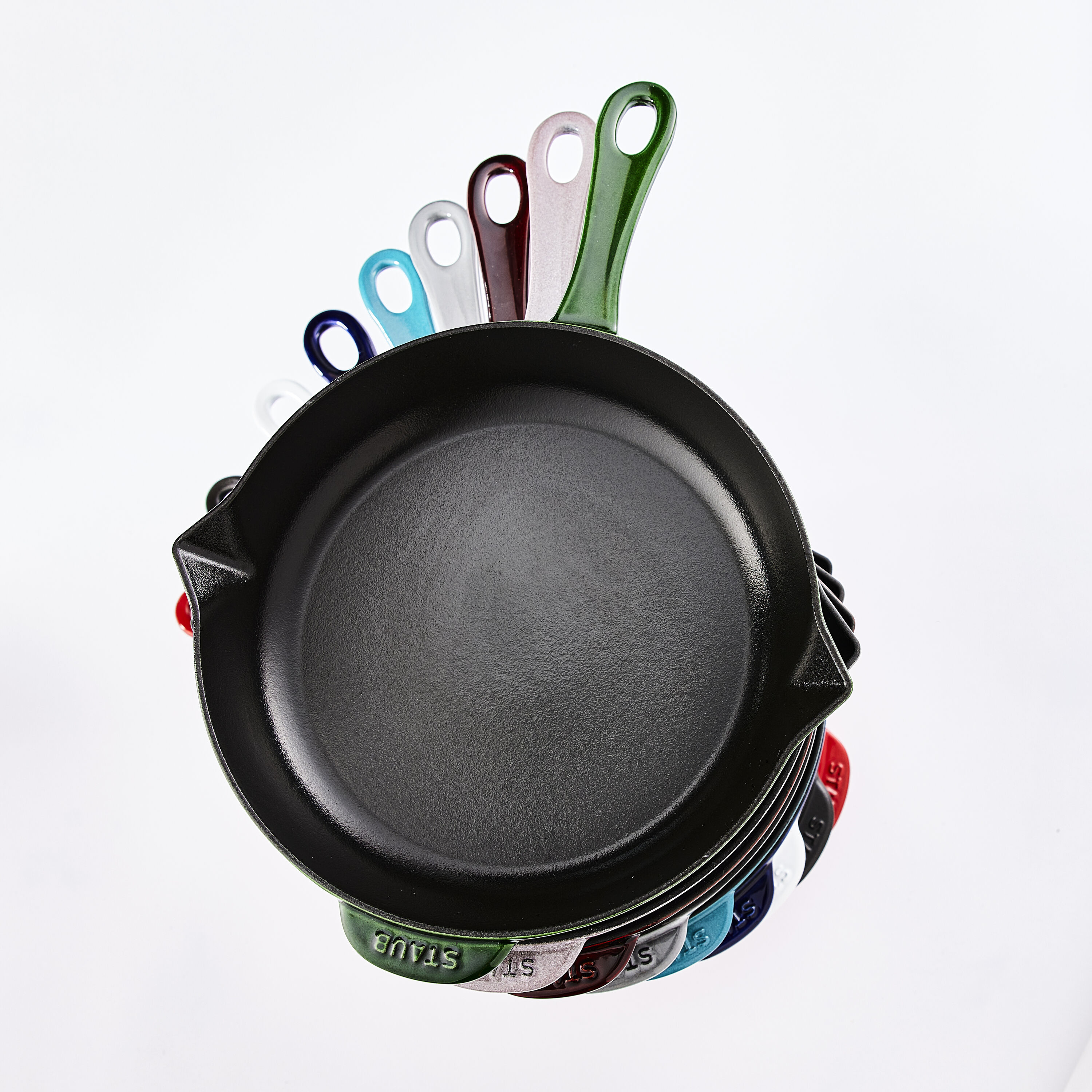 Staub - Cast Iron Frying Pan, Black