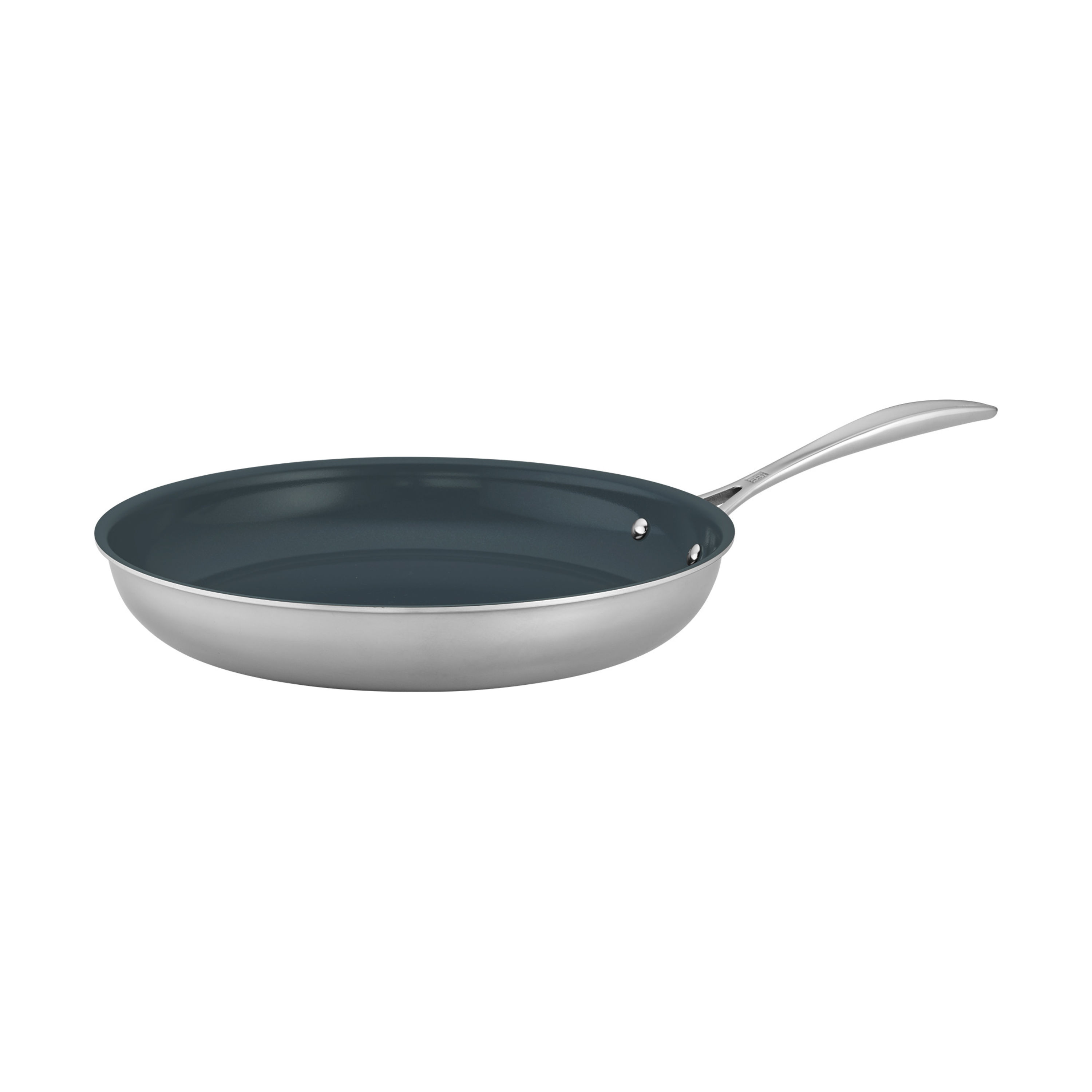 All Clad Non-Stick Frying Pan Black Steel Handle Fry Pan Skillet 12 inch  30cm