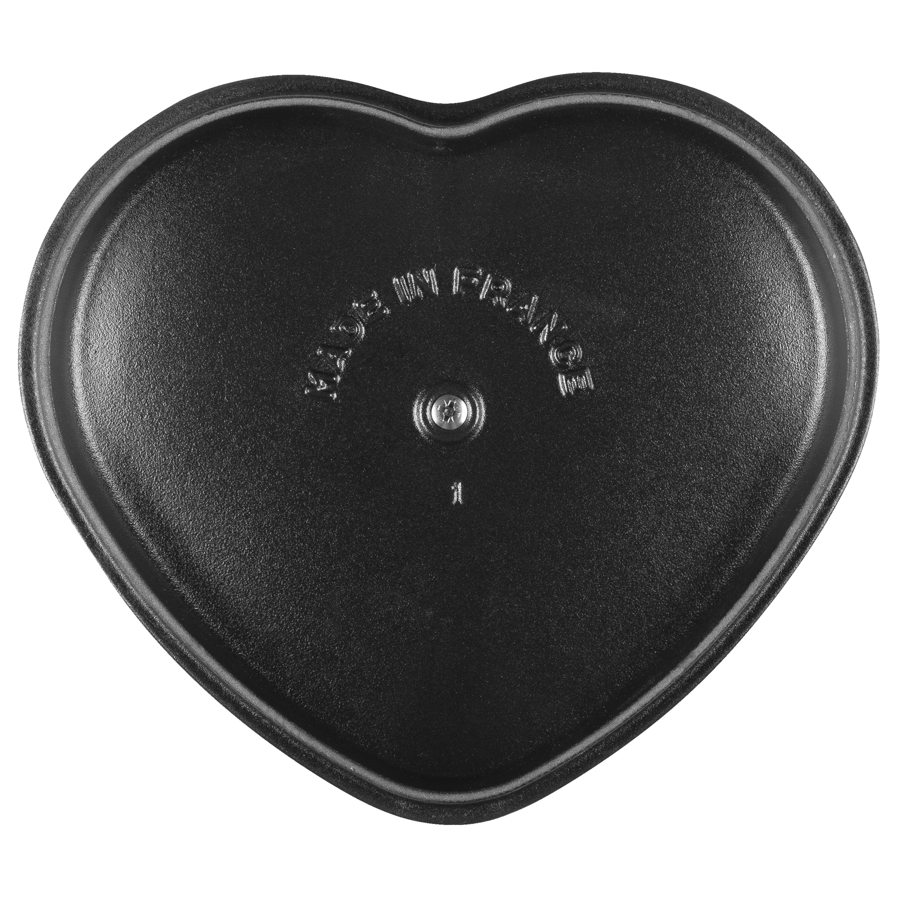 heart shape mini cast iron electric