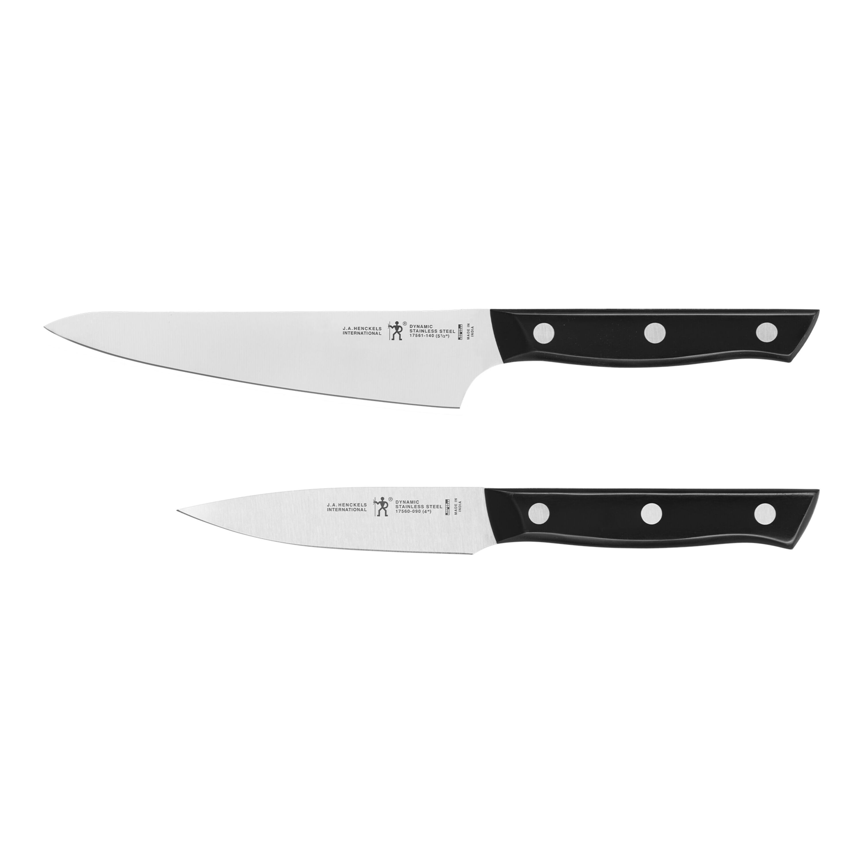 HENCKELS Solution Razor-Sharp 3-Piece Kitchen Knife Set, Chef Knife, Paring  Knife, Utility Knife, German Engineered Knife Informed by over 100 Years