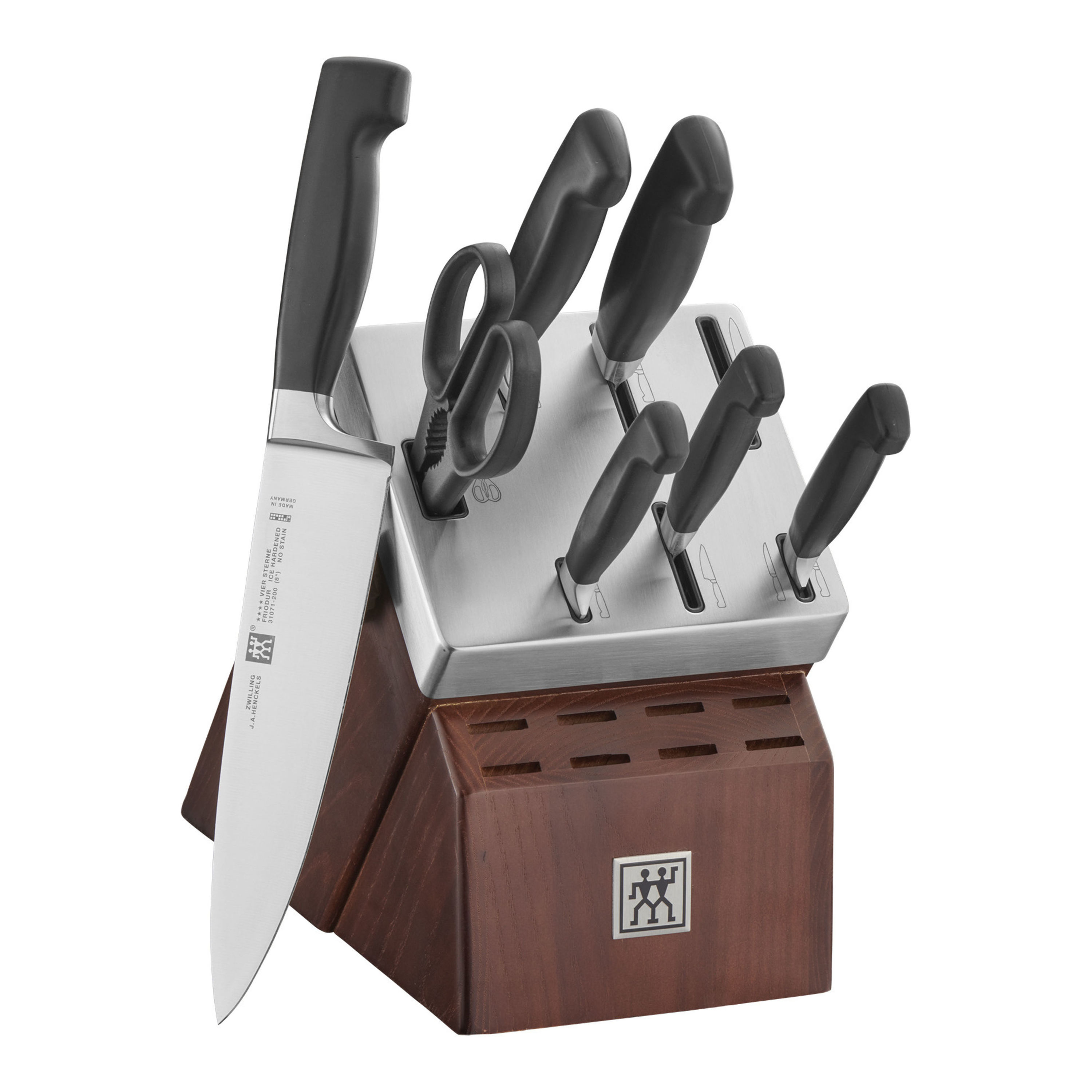 ZWILLING J.A. HENCKELS Solution Henckels 9 Piece Kitchen Knife Set Fine  Edge 35886402945
