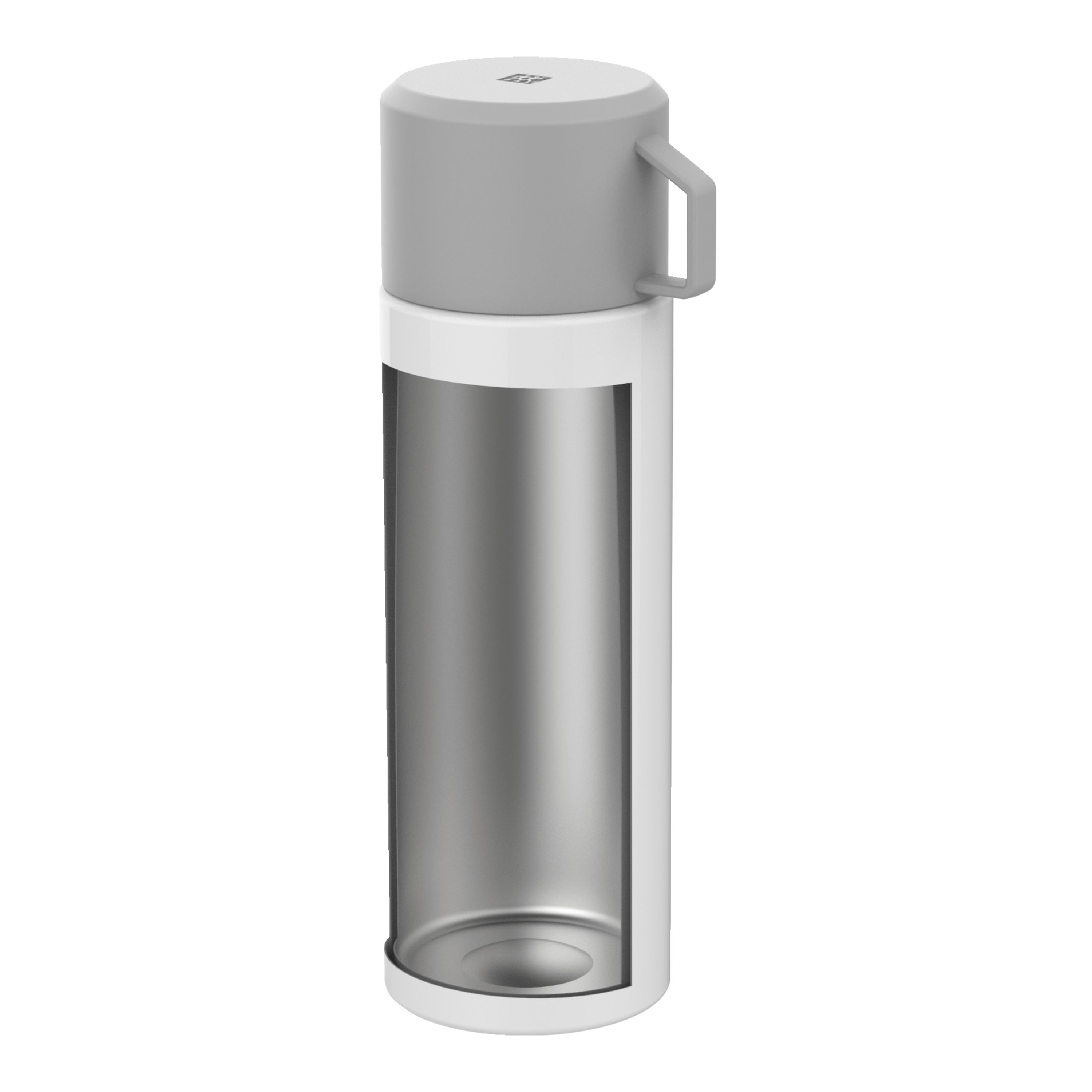Stainless steel thermos cup Bottle for Hot Coffee or Cold Tea Drink Cup  Slim Line Travel Size Compact(360ml) 