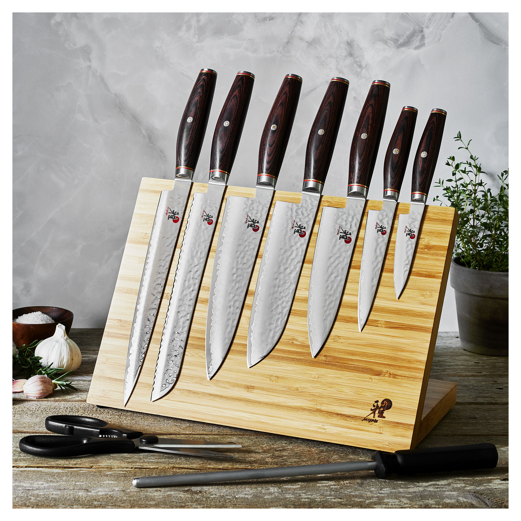 Buy MIYABI Artisan Knife block set
