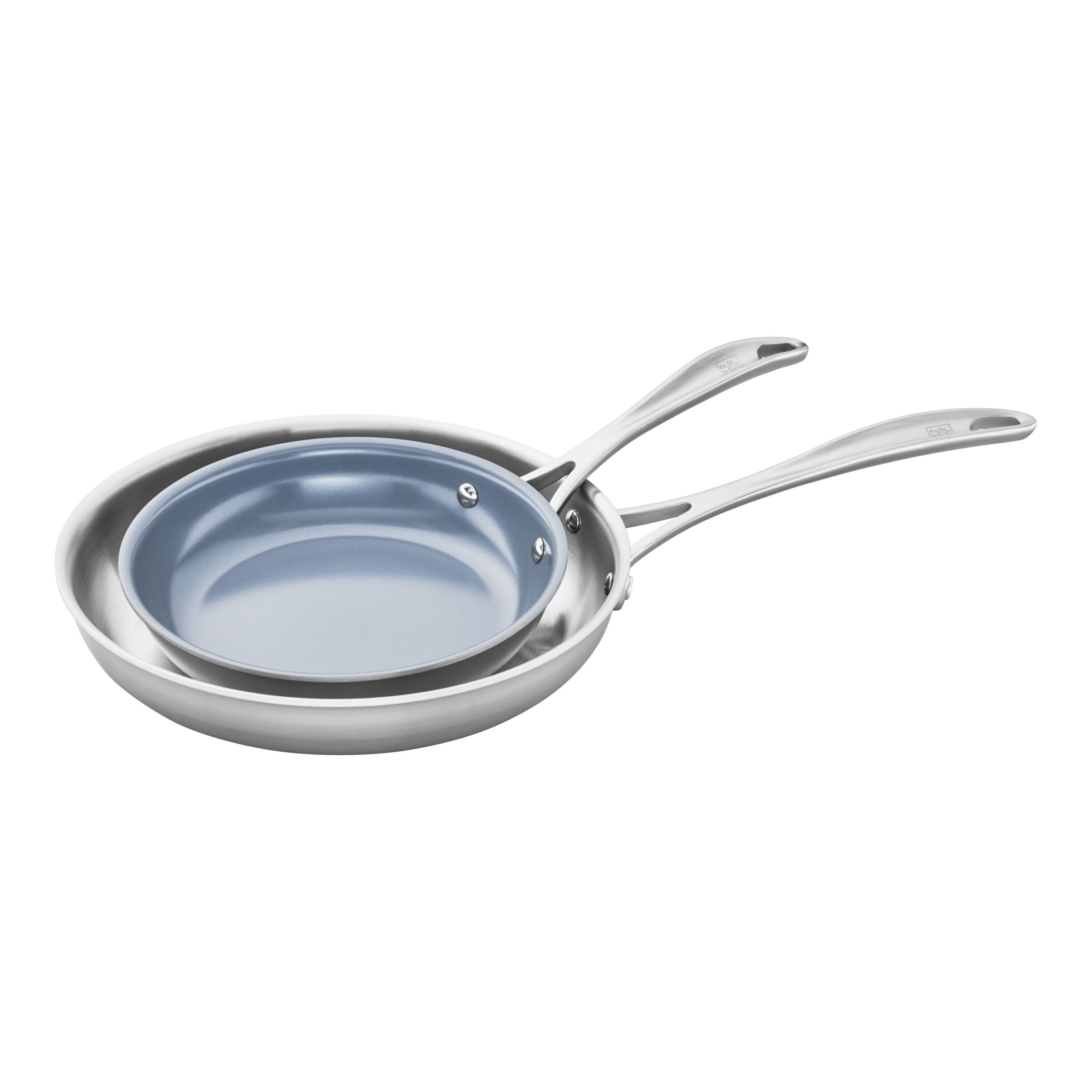 ZWILLING Spirit 3-ply 14-inch Stainless Steel Ceramic Nonstick Fry Pan