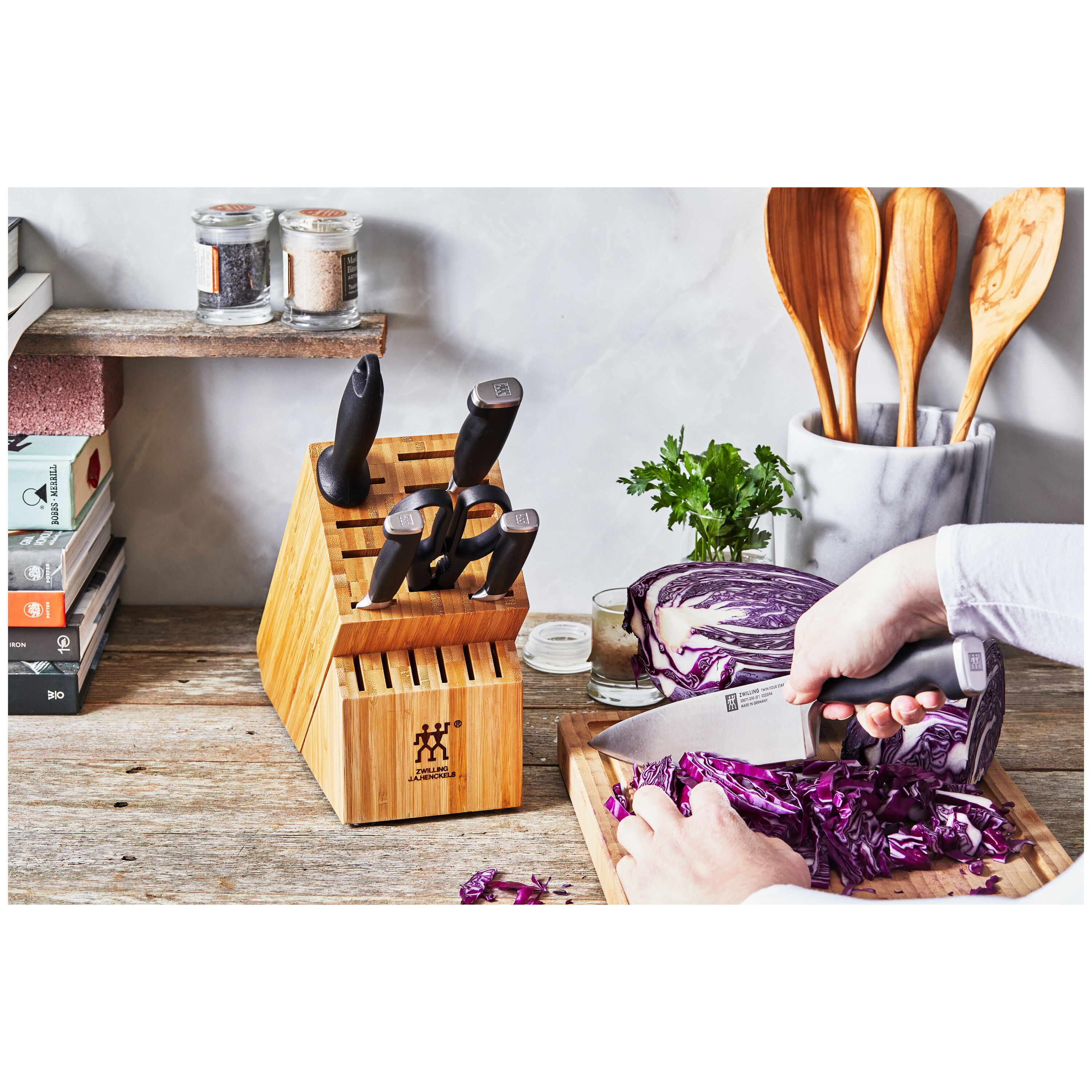 【foil】【PCY】【EN】スペルシェイパーセット Buy ZWILLING TWIN Four Star II Knife block set | ZWILLING.COM