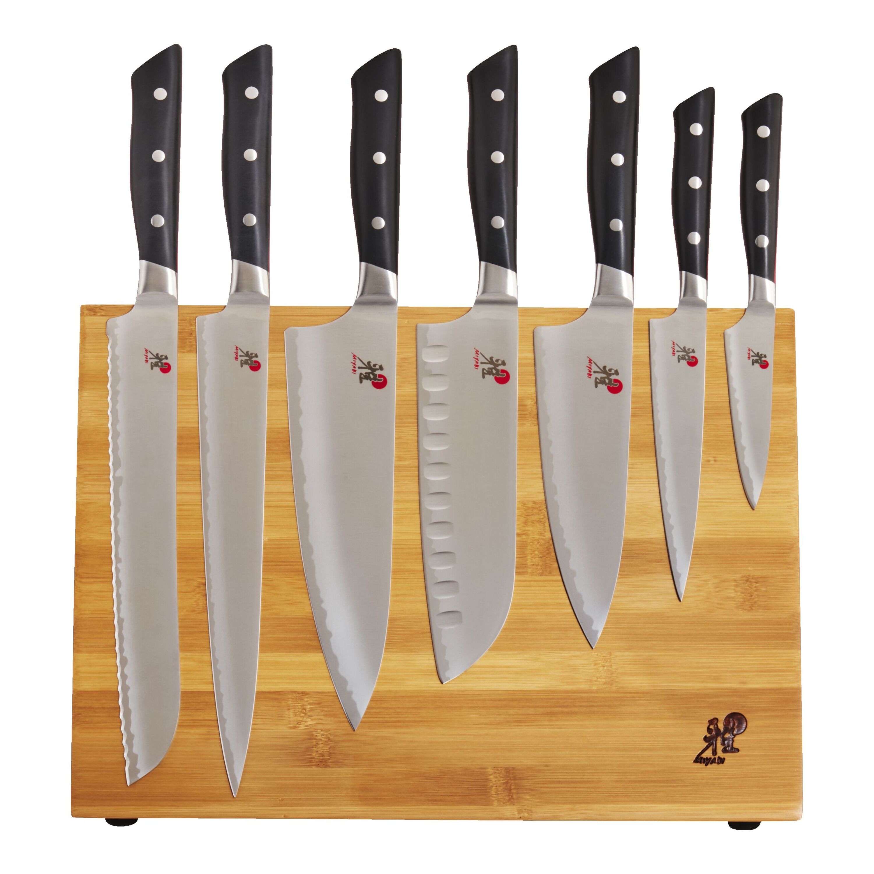 MIYABI　① Amazon.com: Miyabi Kaizen 10-Piece Block Knife Set: Home & Kitchen