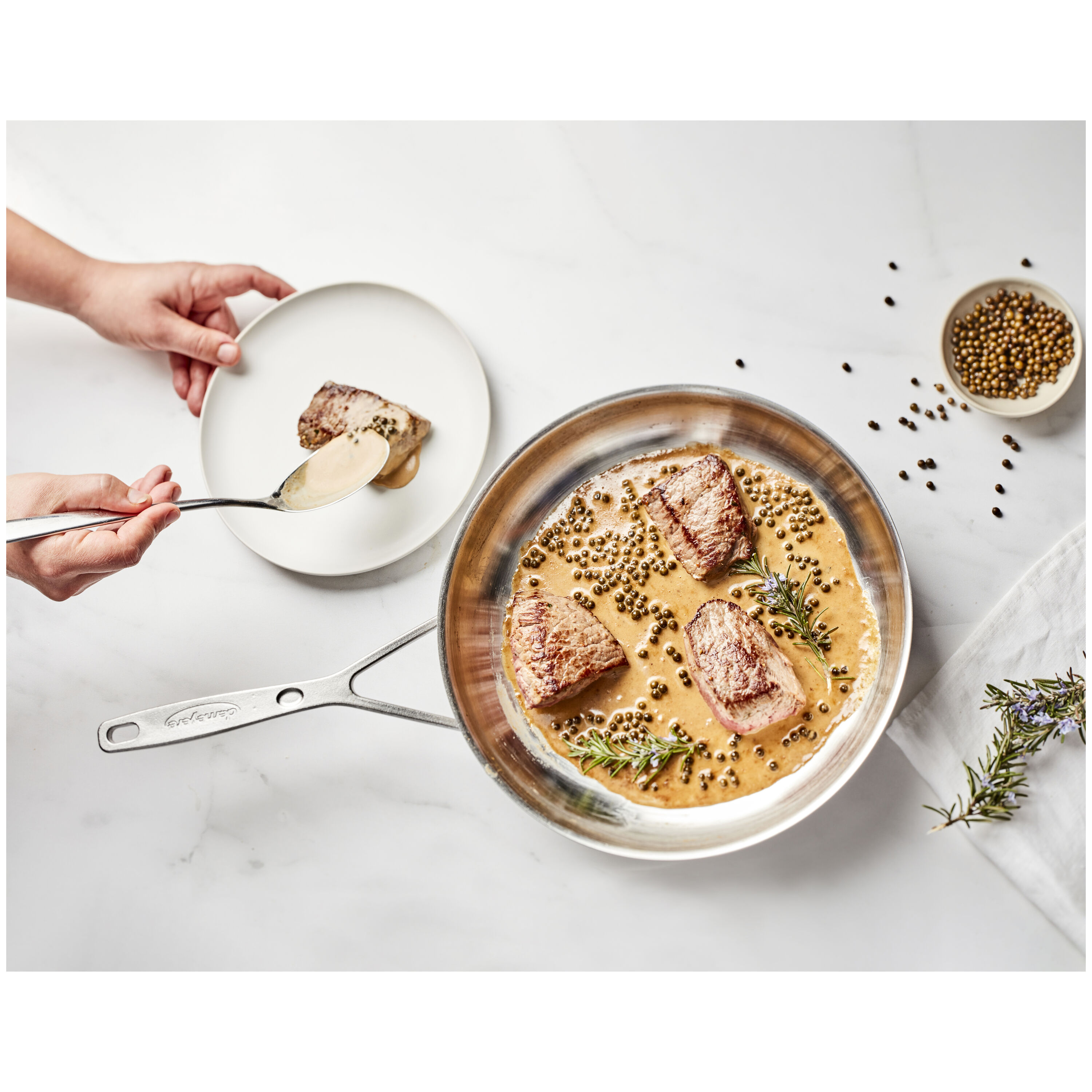 Buy Demeyere Industry 5 Frying pan with glass lid | ZWILLING.COM