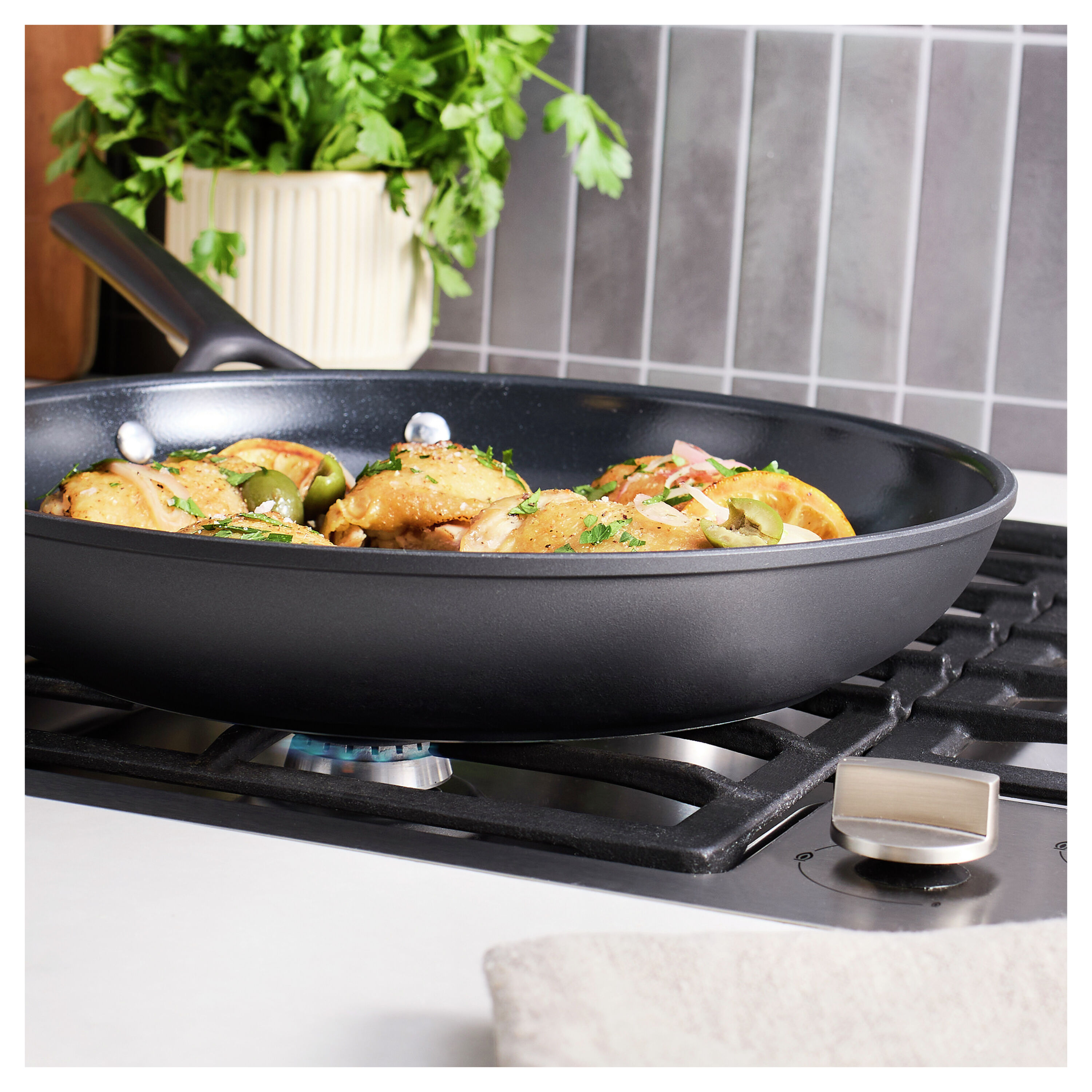 Buy ZWILLING Milano 12-inch, Frying Pan Ceramic Nonstick Titanium