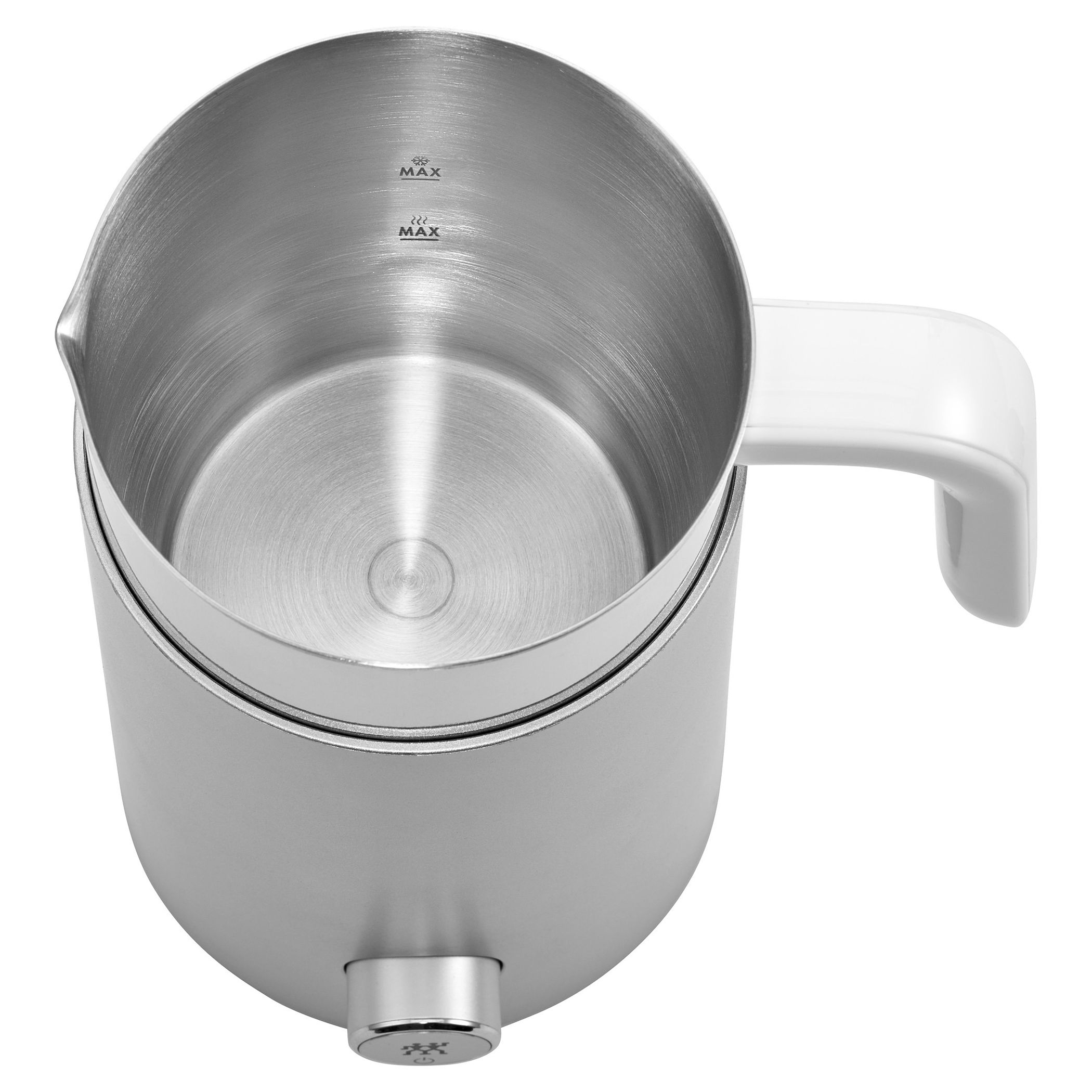 Tru Electric Milk Frother - Silver