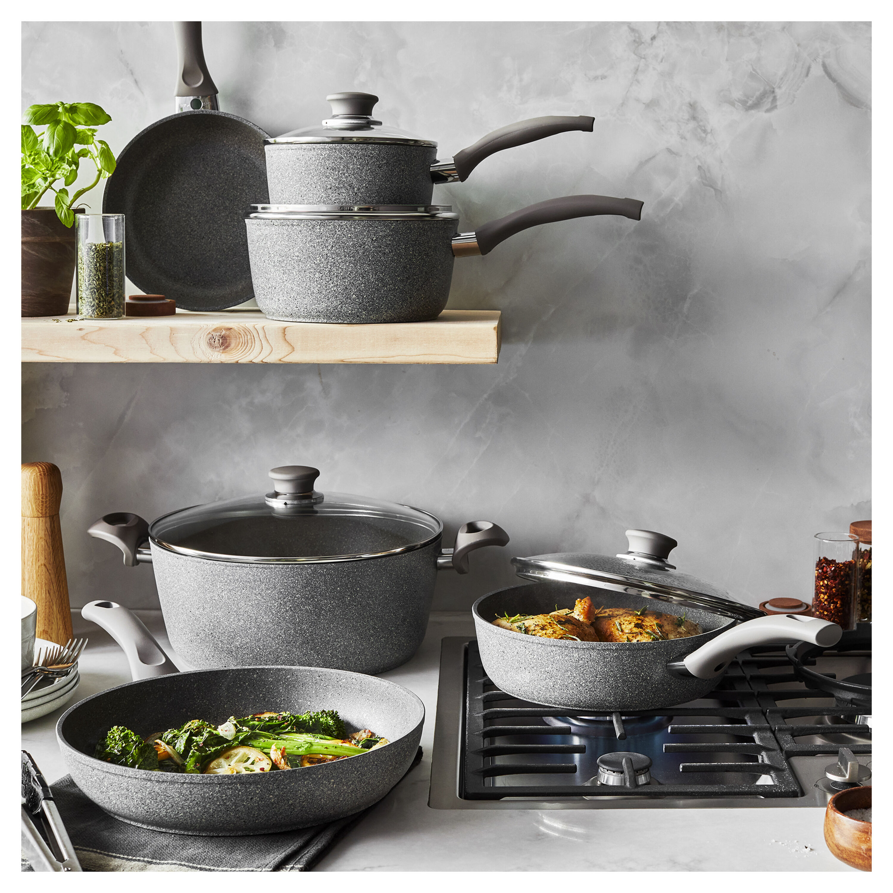 Buy BALLARINI Modena Pots and pans set | ZWILLING.COM