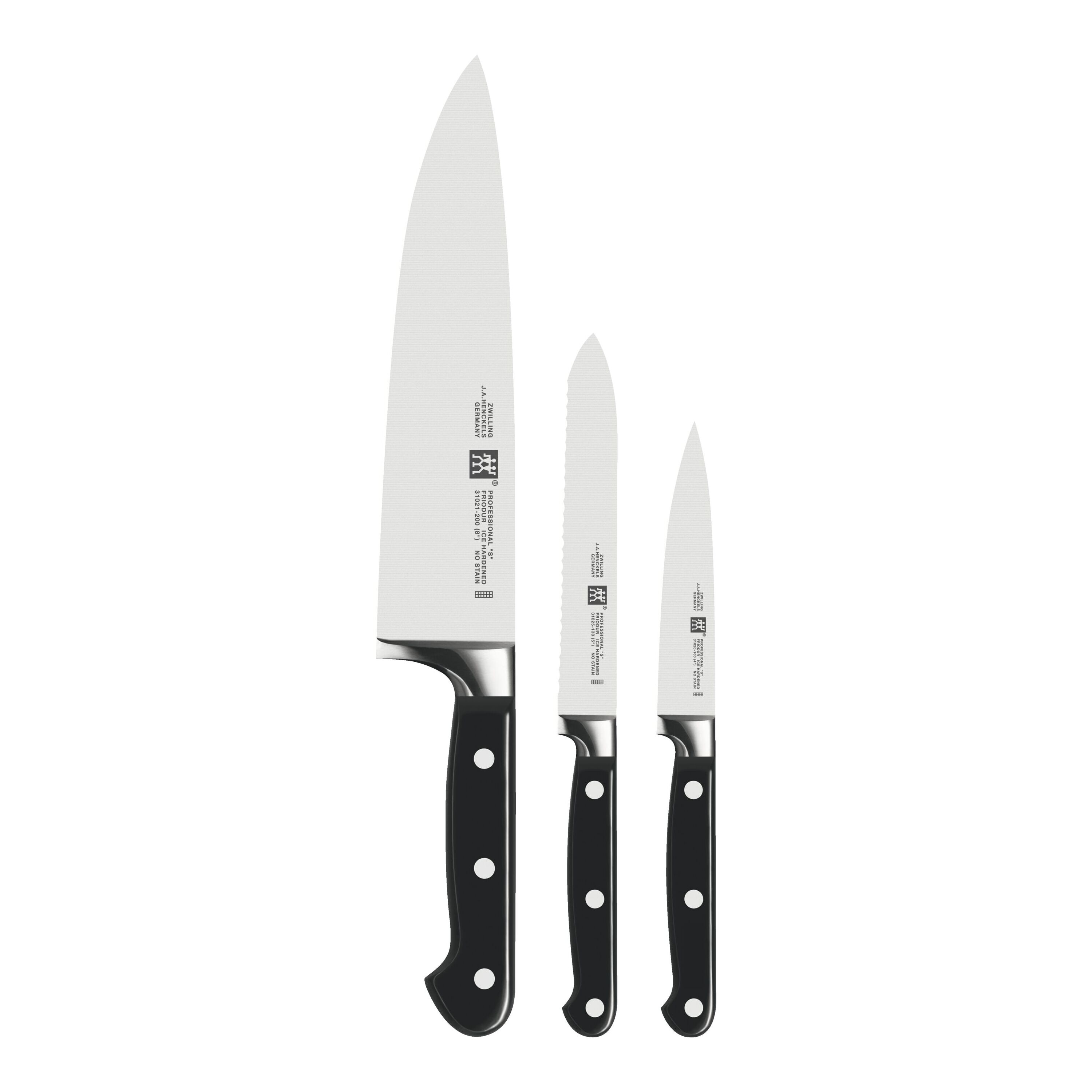 ZWILLING Professional S 3pc, Knife set Official ZWILLING Shop