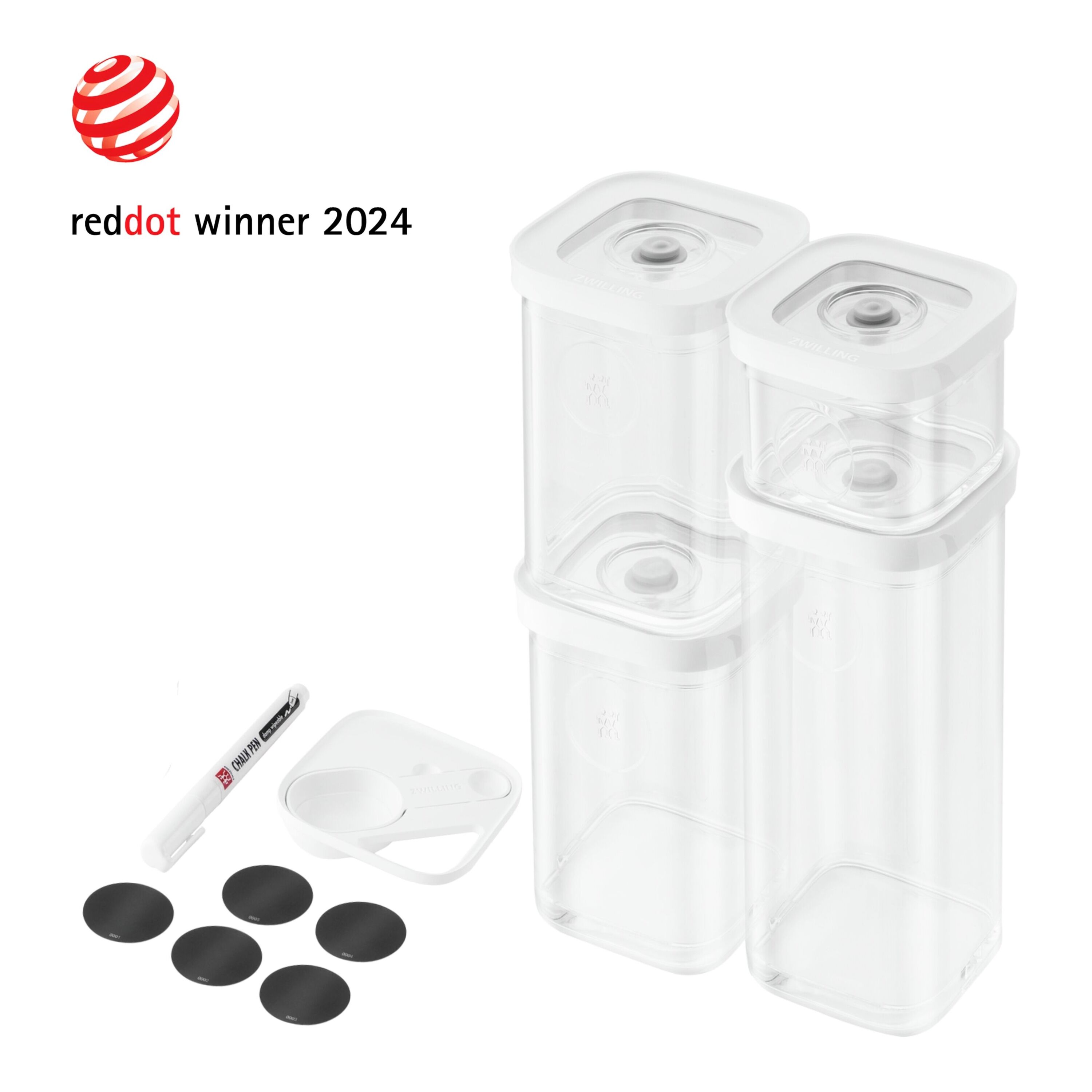 Buy ZWILLING Fresh & Save CUBE CUBE Set, S / 6 Piece, transparent