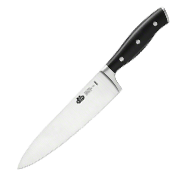 Set Di Coltelli Ballarini Ceppo In Legno - 5 Coltelli + Forbici, Acciaio Inox, Manico Rivettato, Per Cucina