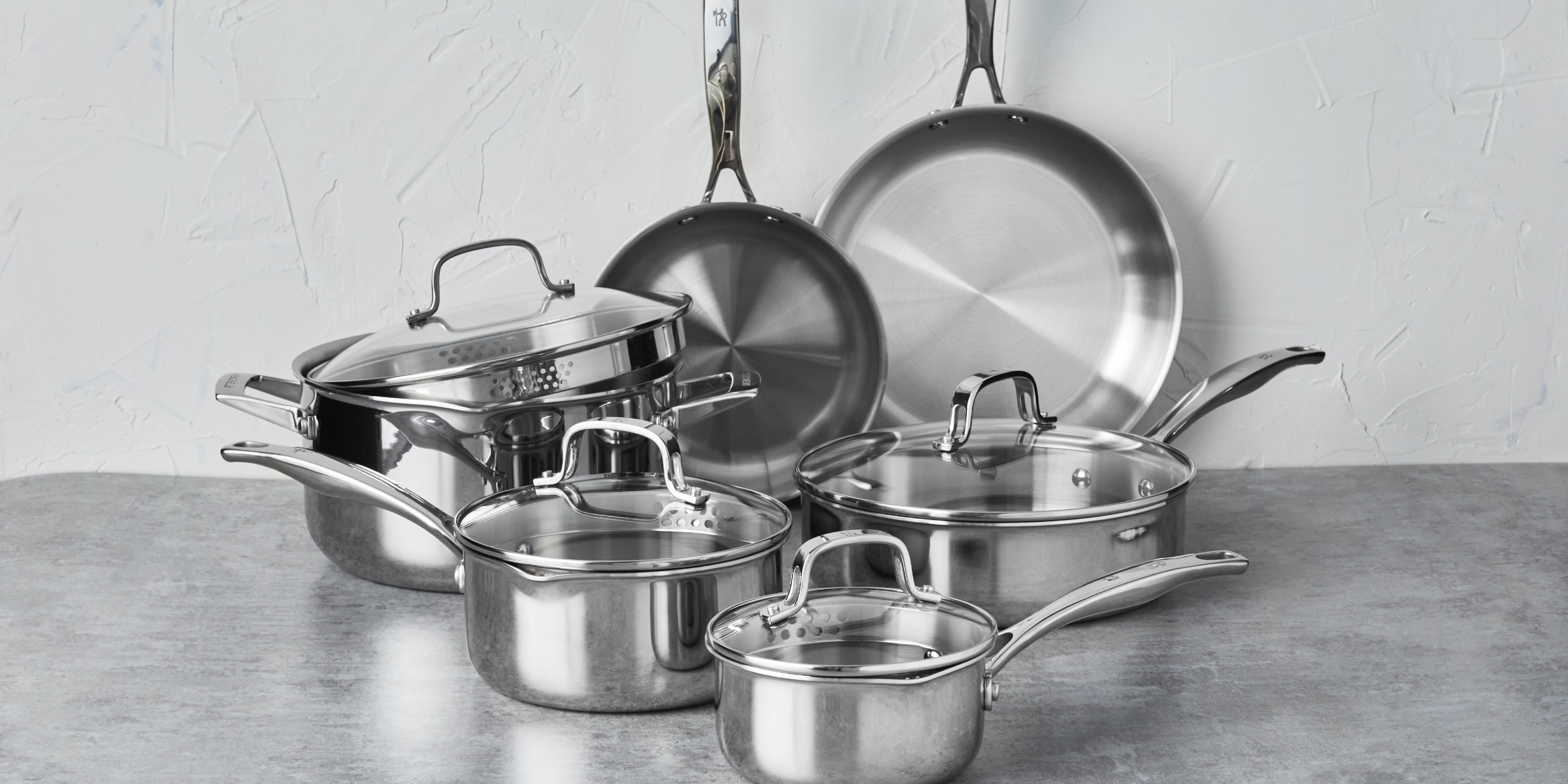 Henckels Clad Alliance 10-pc. Stainless Steel Cookware Set, Color