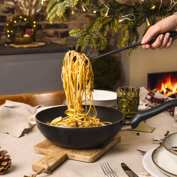 Ballarini - Parma Plus 8.5 Quart Pasta Pot with Straining Basket – Kitchen  Store & More