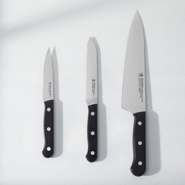 Henckels Everedge Solution 14-Piece Stainless Steel German Knife Block Set  17590-000 - The Home Depot